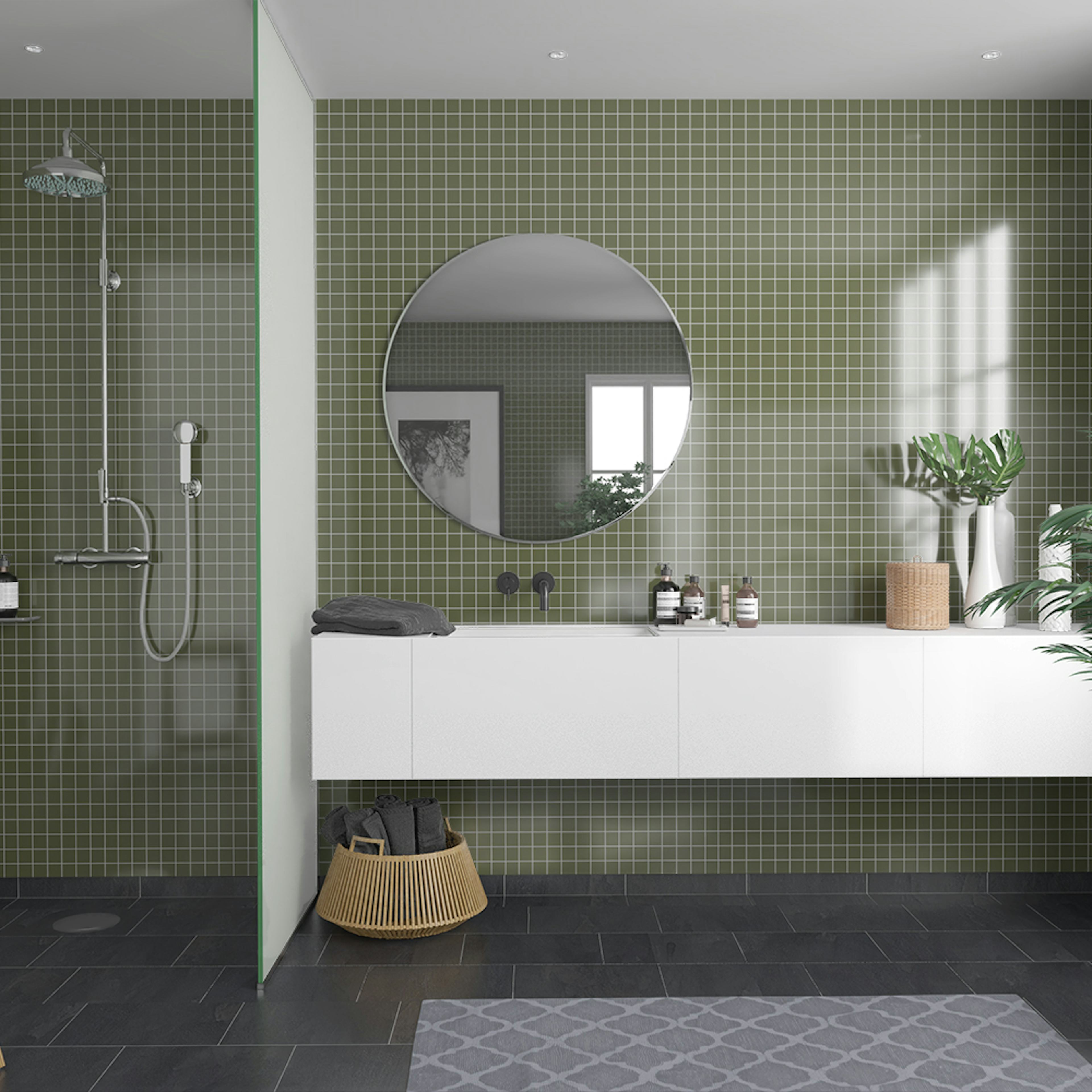 Våtrumsskiva Fibo Camo Green 5207-M0303 HG