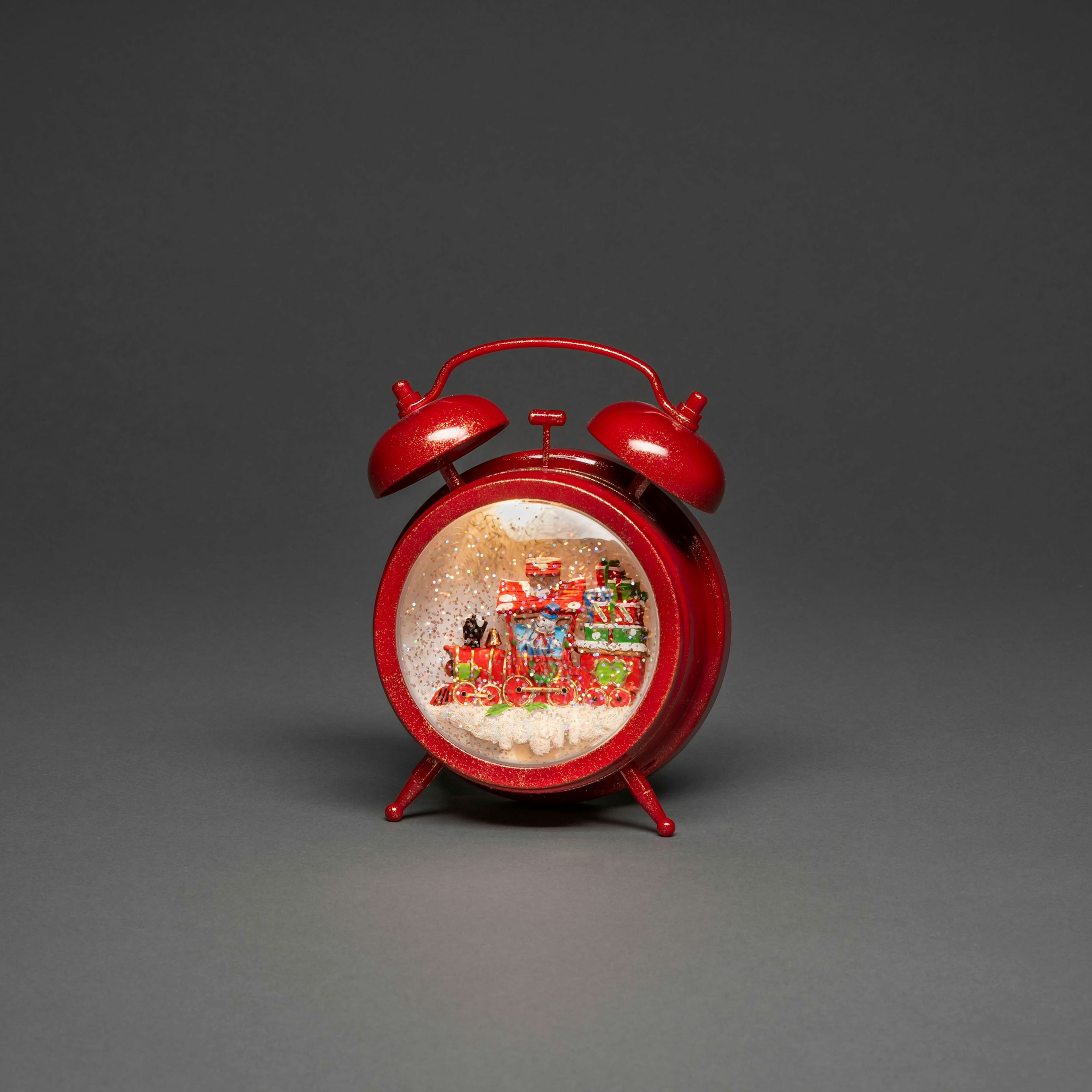 Snöglob Gnosjö Konstsmide Vattenfylld Väckarklocka Snögubbe