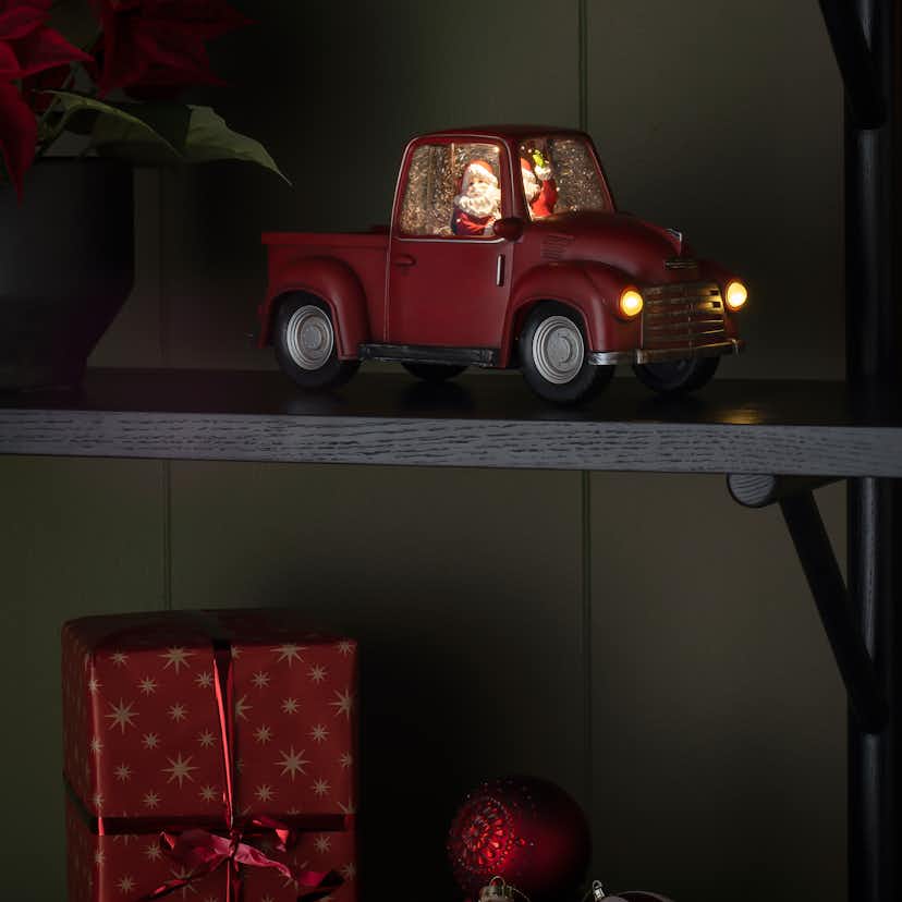 Dekorationsbelysning Gnosjö Konstsmide Pick-up med Tomte