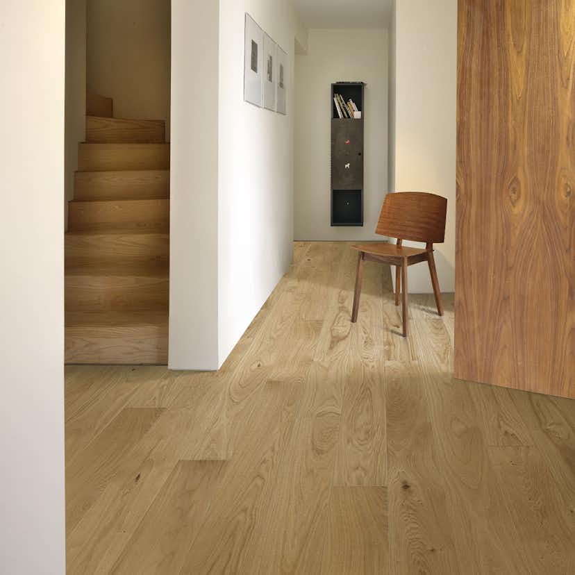 Parkettgolv Kährs Cornwall Mattlackad Borstad Ek 1-stav