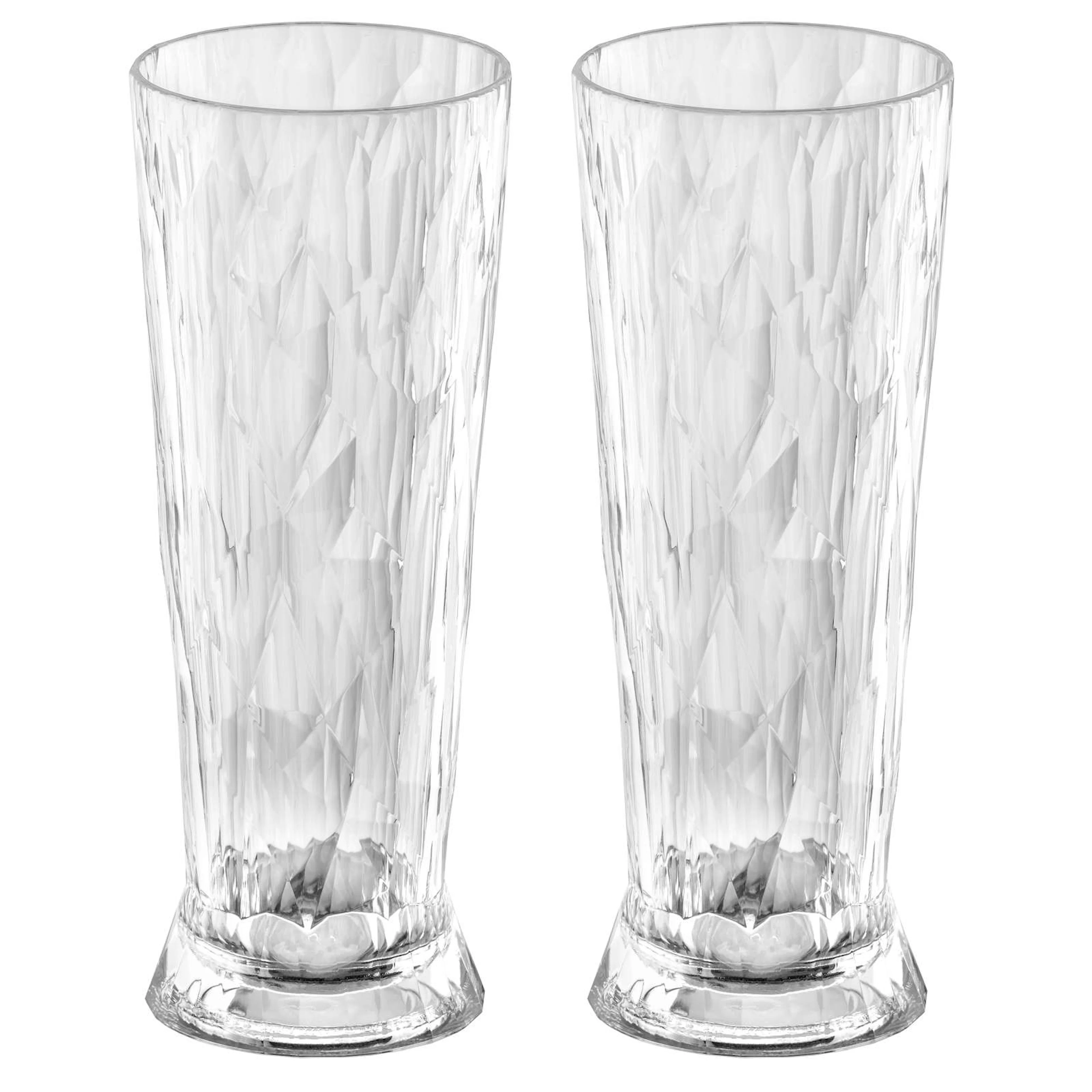 Ölglas Koziol Club No. 11 Ölglas 500 ml Crystal Clear 2-pack