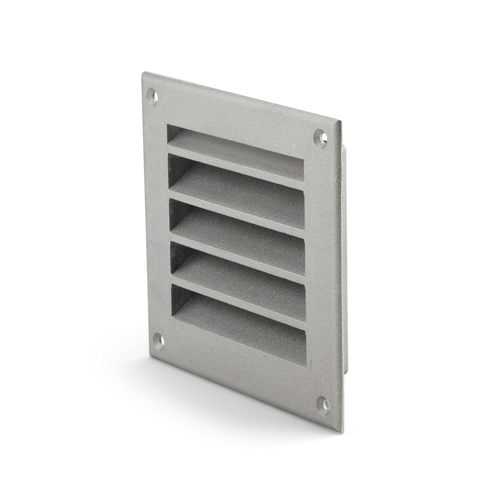 Ytterväggsgaller Fresh Gjuten Aluminium med Insektsnät Fyrkantigt