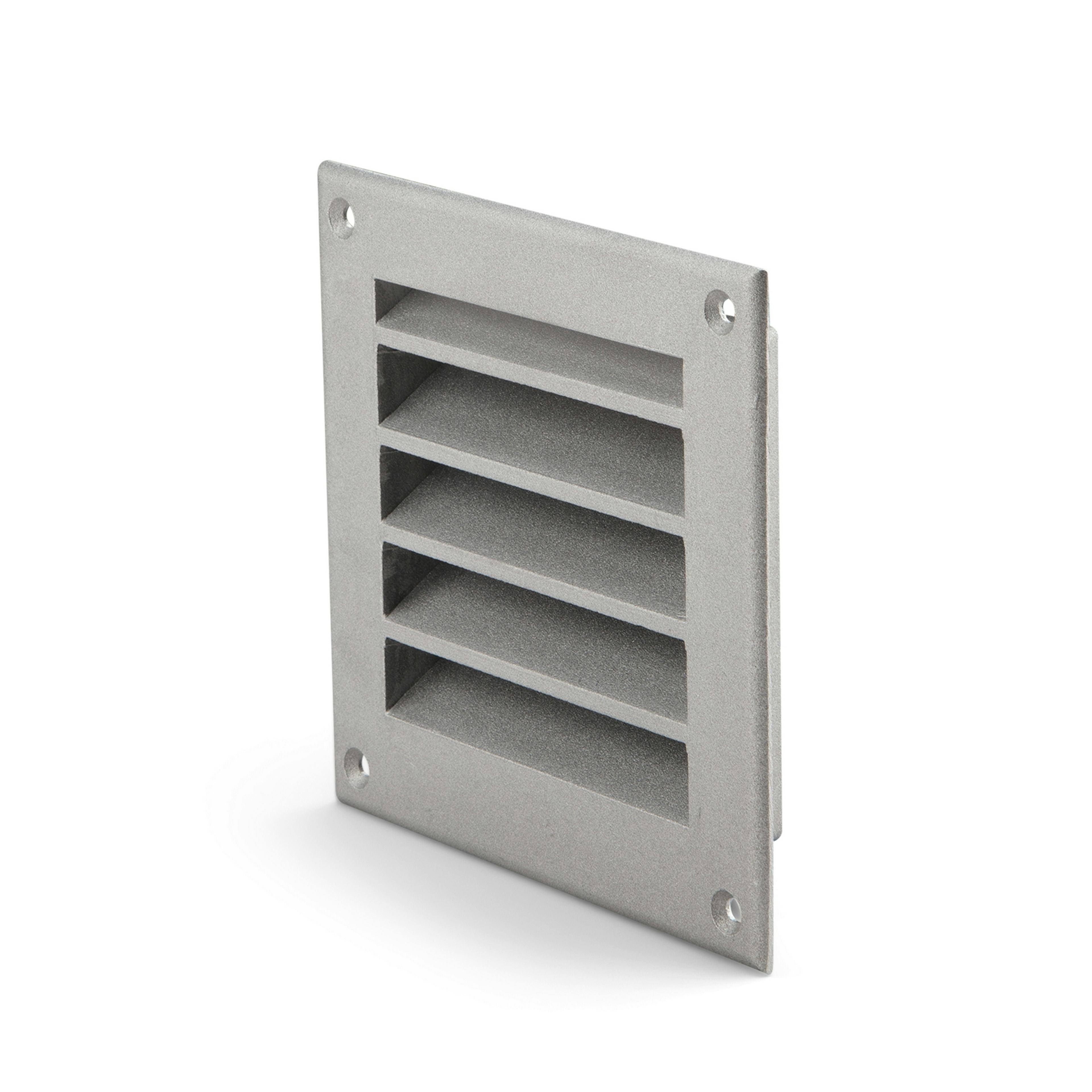 Ytterväggsgaller Fresh Gjuten Aluminium med Insektsnät Fyrkantigt