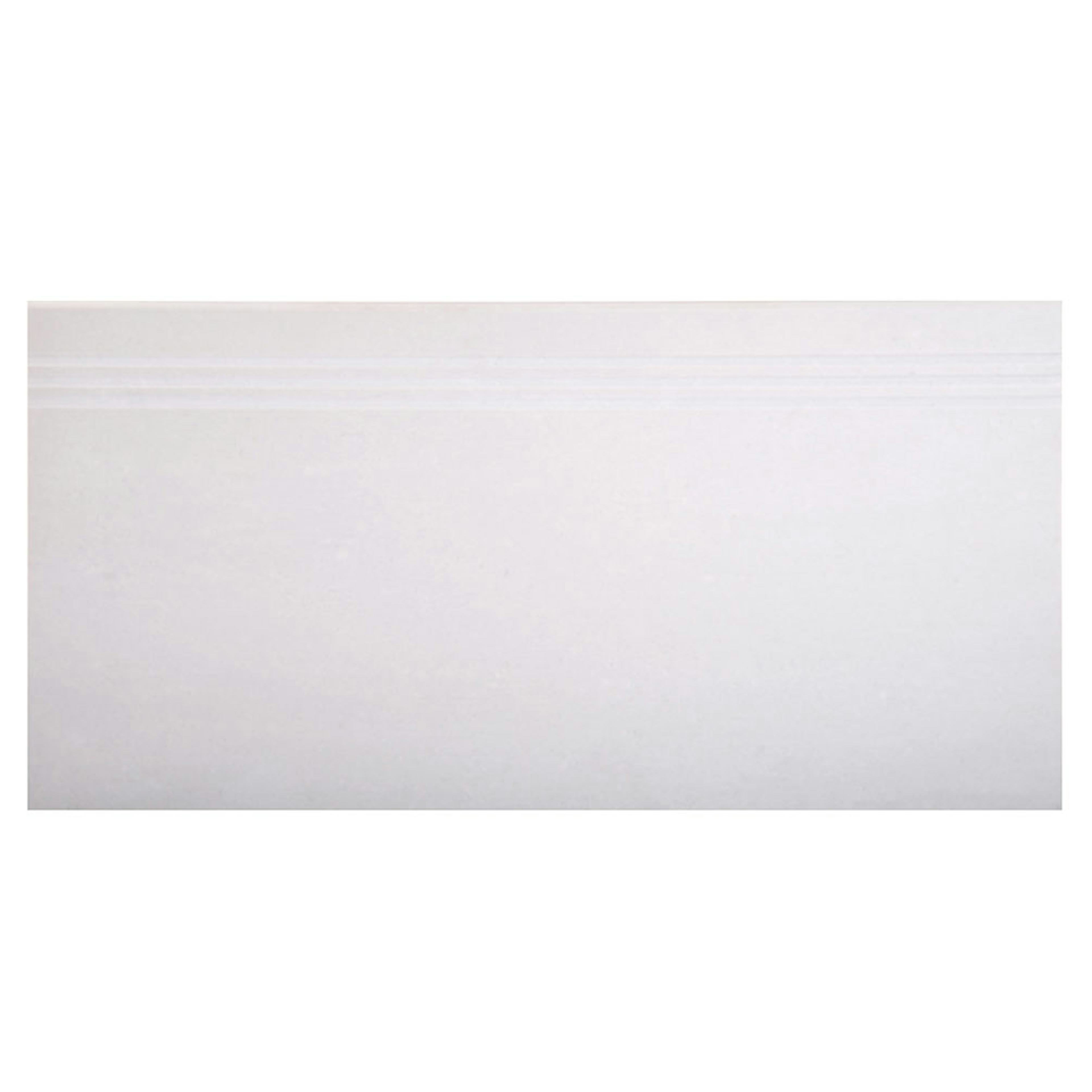 Klinker Arredo Fojs Collection Vit Matt 60x60 cm Trappsteg/Trappnos