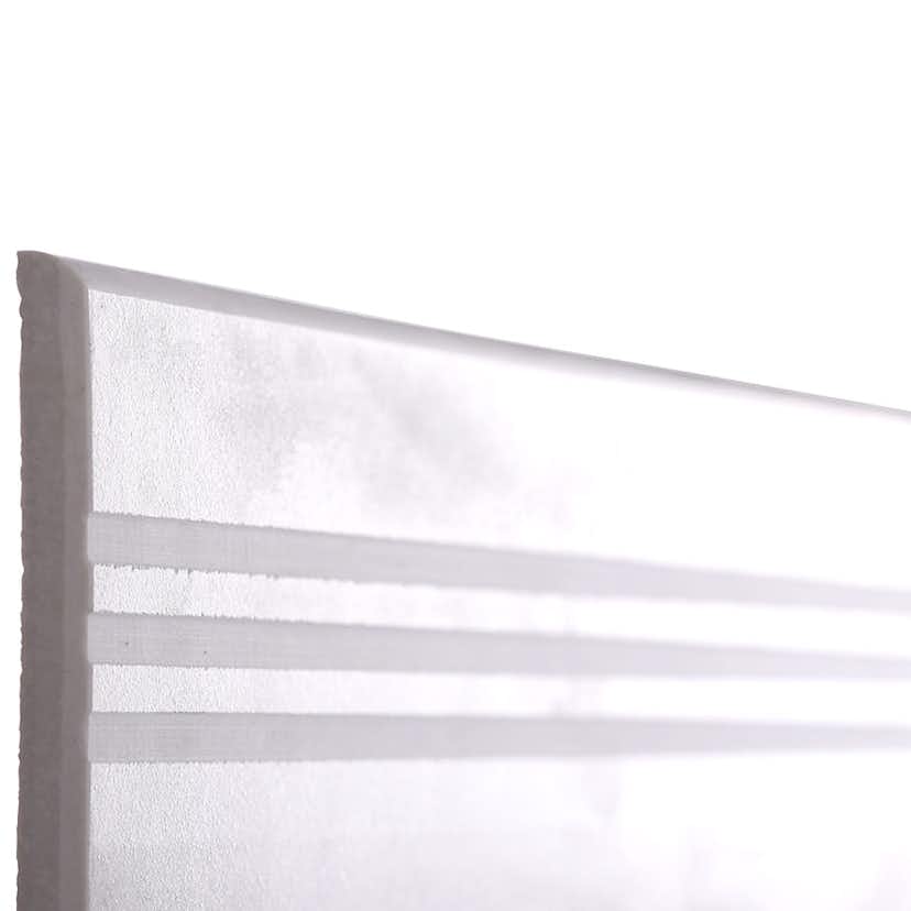 Klinker Arredo Fojs Collection Vit Matt 60x60 cm Trappsteg/Trappnos