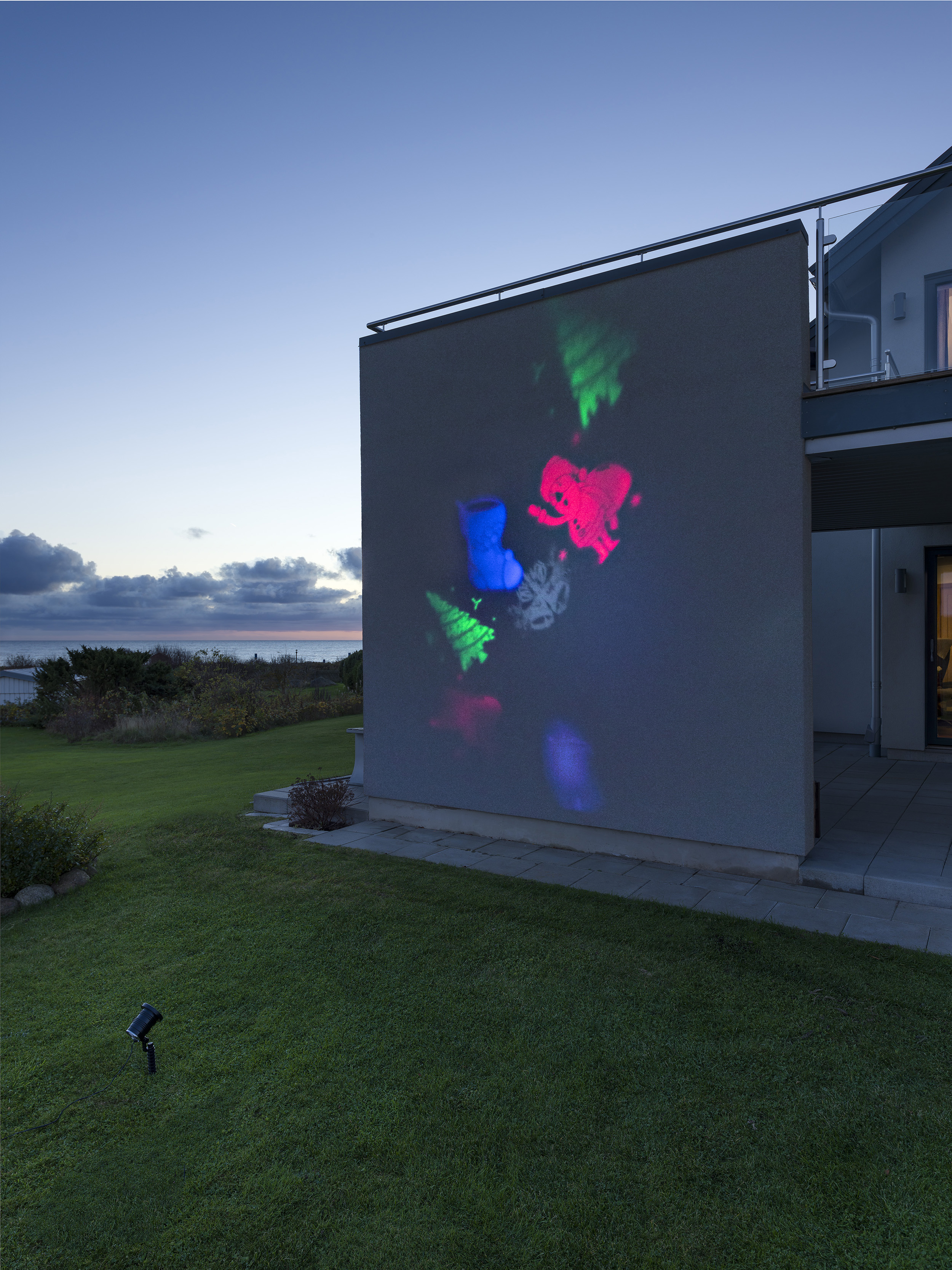 LED-lampa Gnosjö Konstsmide Julmotiv Färg LED