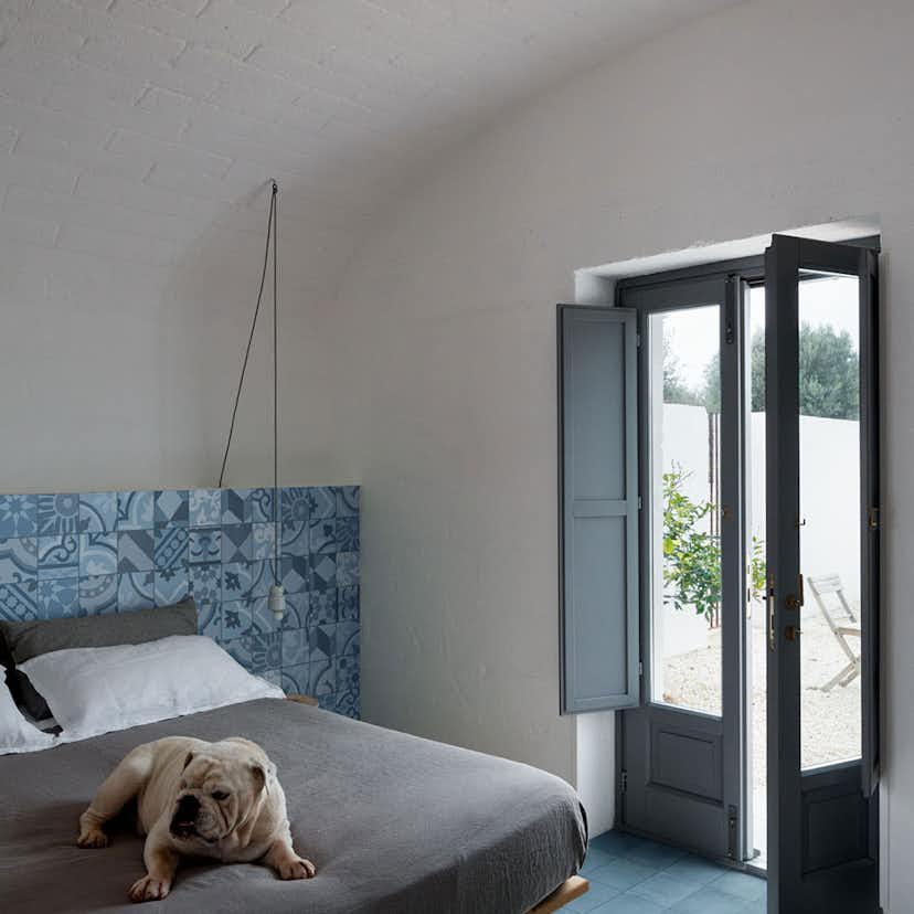 Klinker Marazzi Group D Segni Blend Azzuro Blå 10x10 cm