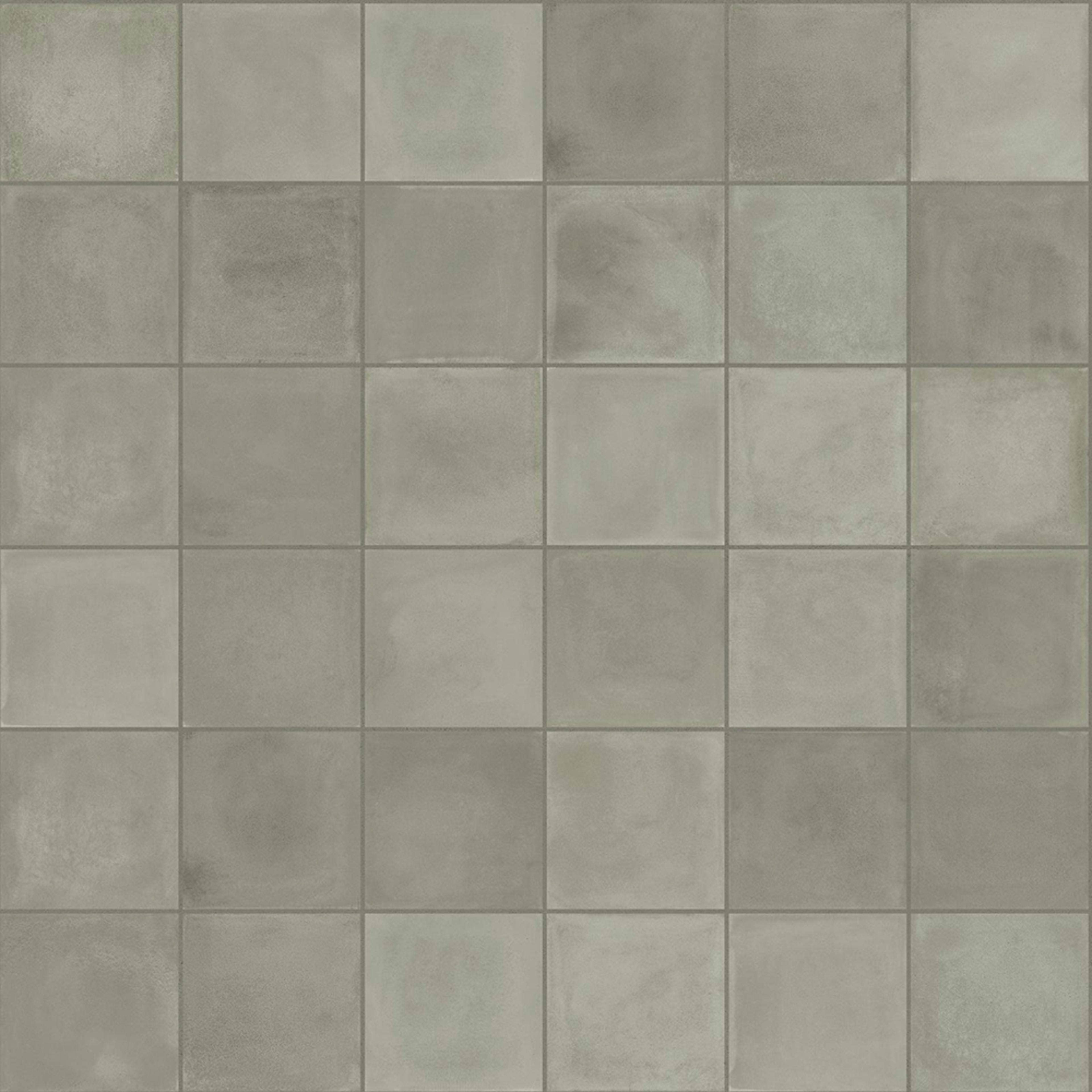 Klinker Marazzi Group D Segni Blend Grigio Grå 10x10 cm