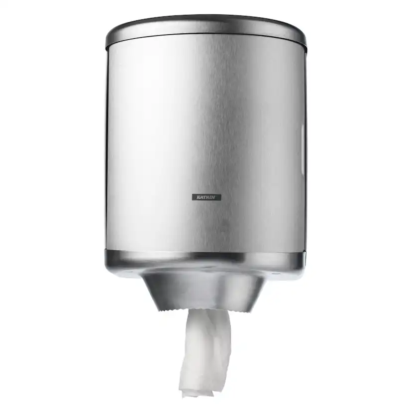 Dispenser Katrin för Torkrulle Centermatad Borstat Stål