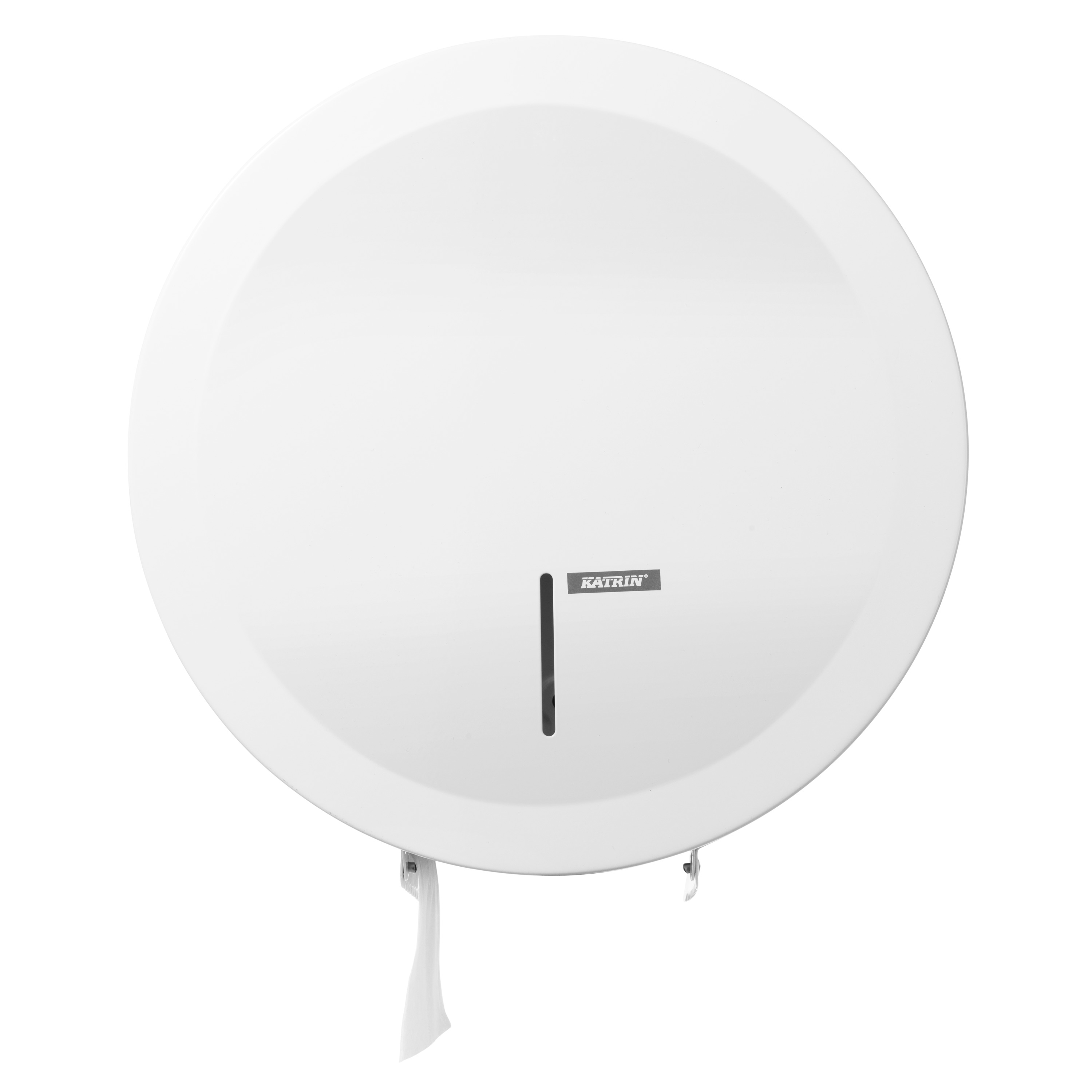 Toalettpappershållare Katrin Gigant Vit Metall