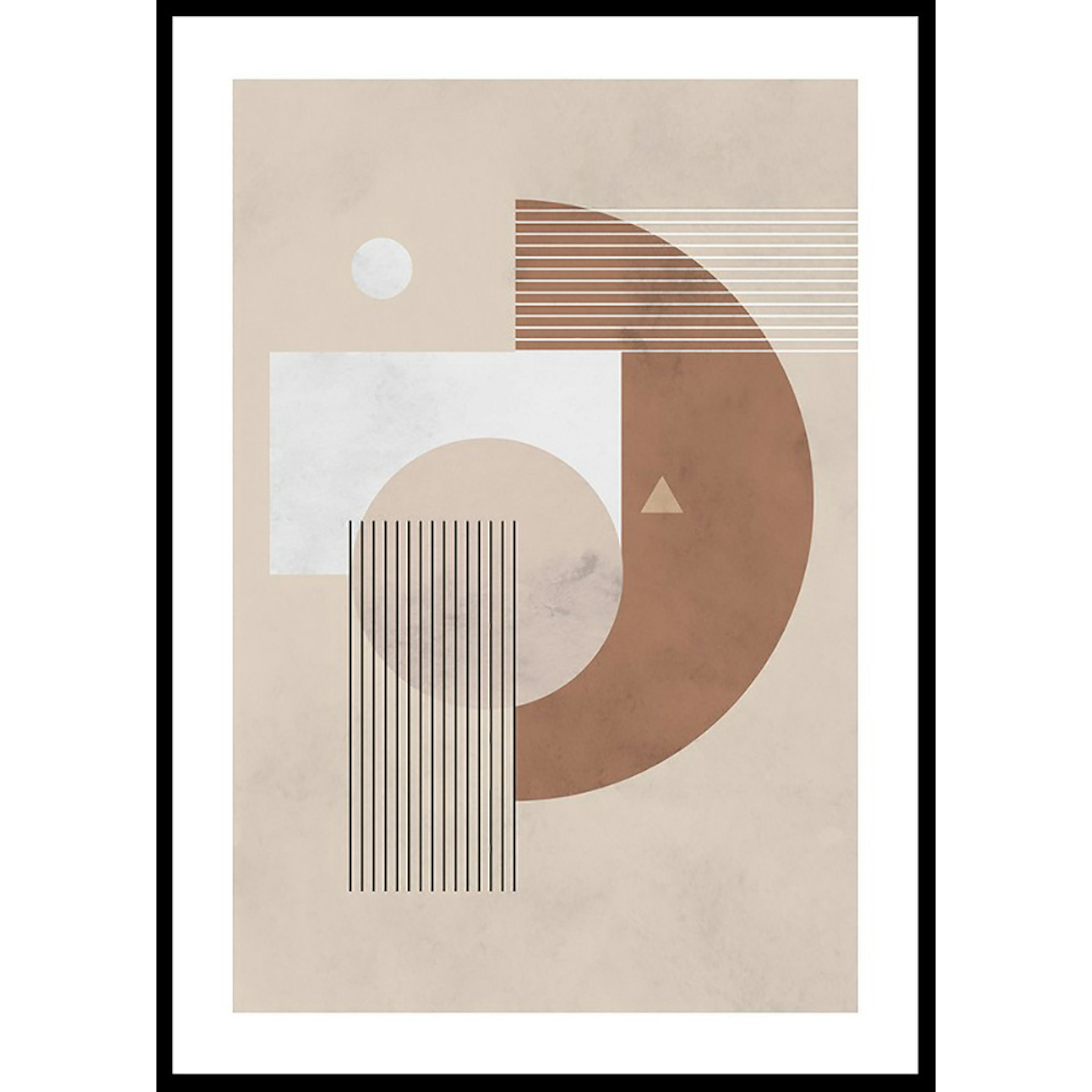 Poster Gallerix Geometric Shapes No1