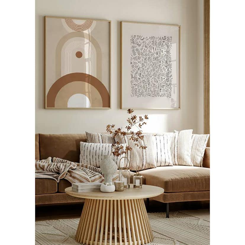 Poster Gallerix Geometric Shapes No2