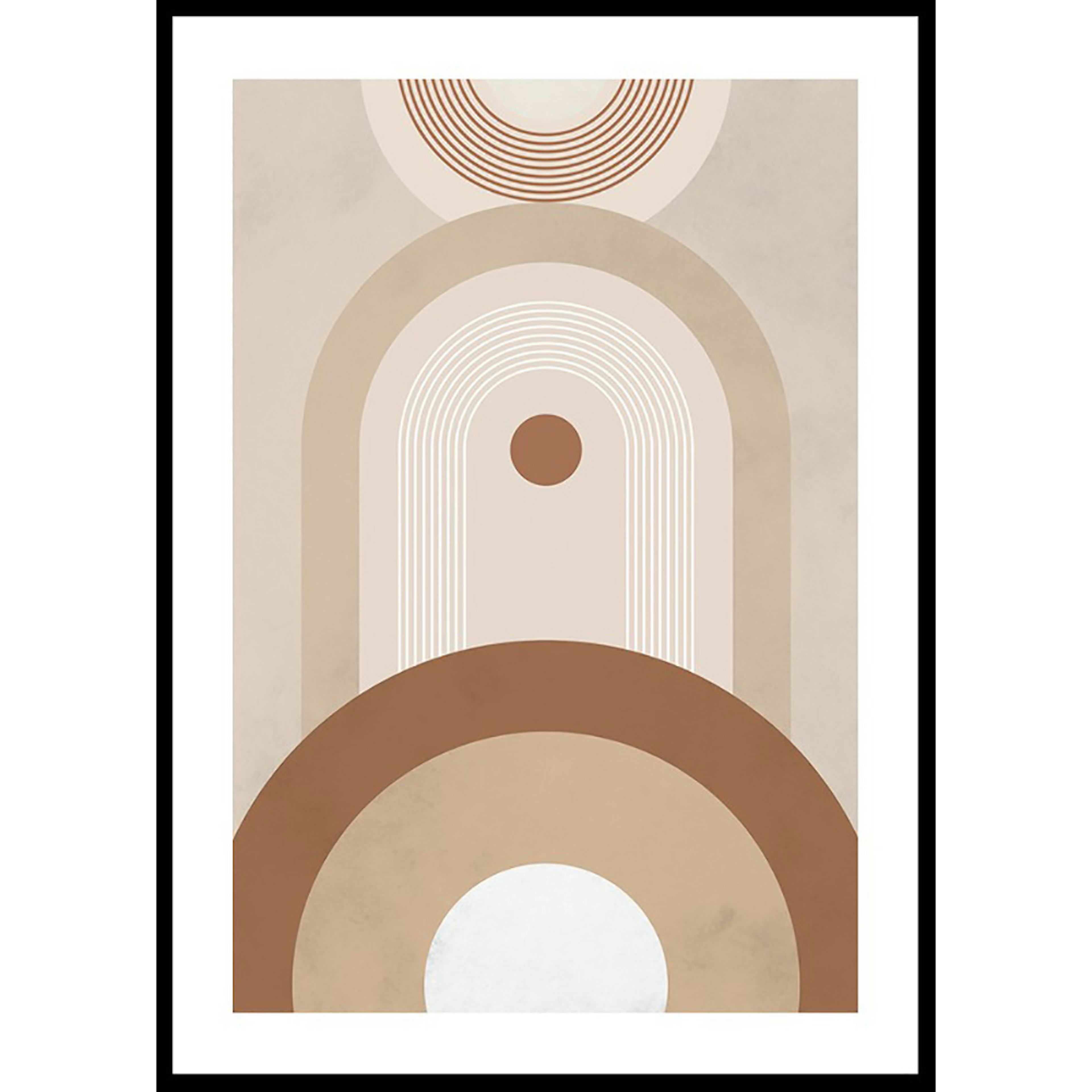 Poster Gallerix Geometric Shapes No2