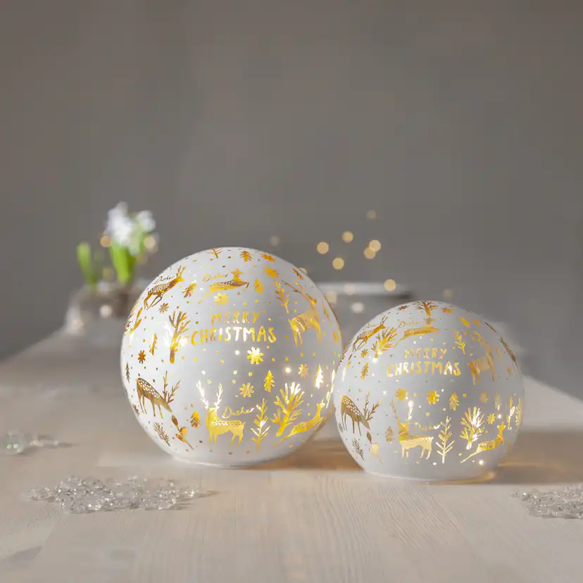 Glasdekoration Star Trading MerryX-mas