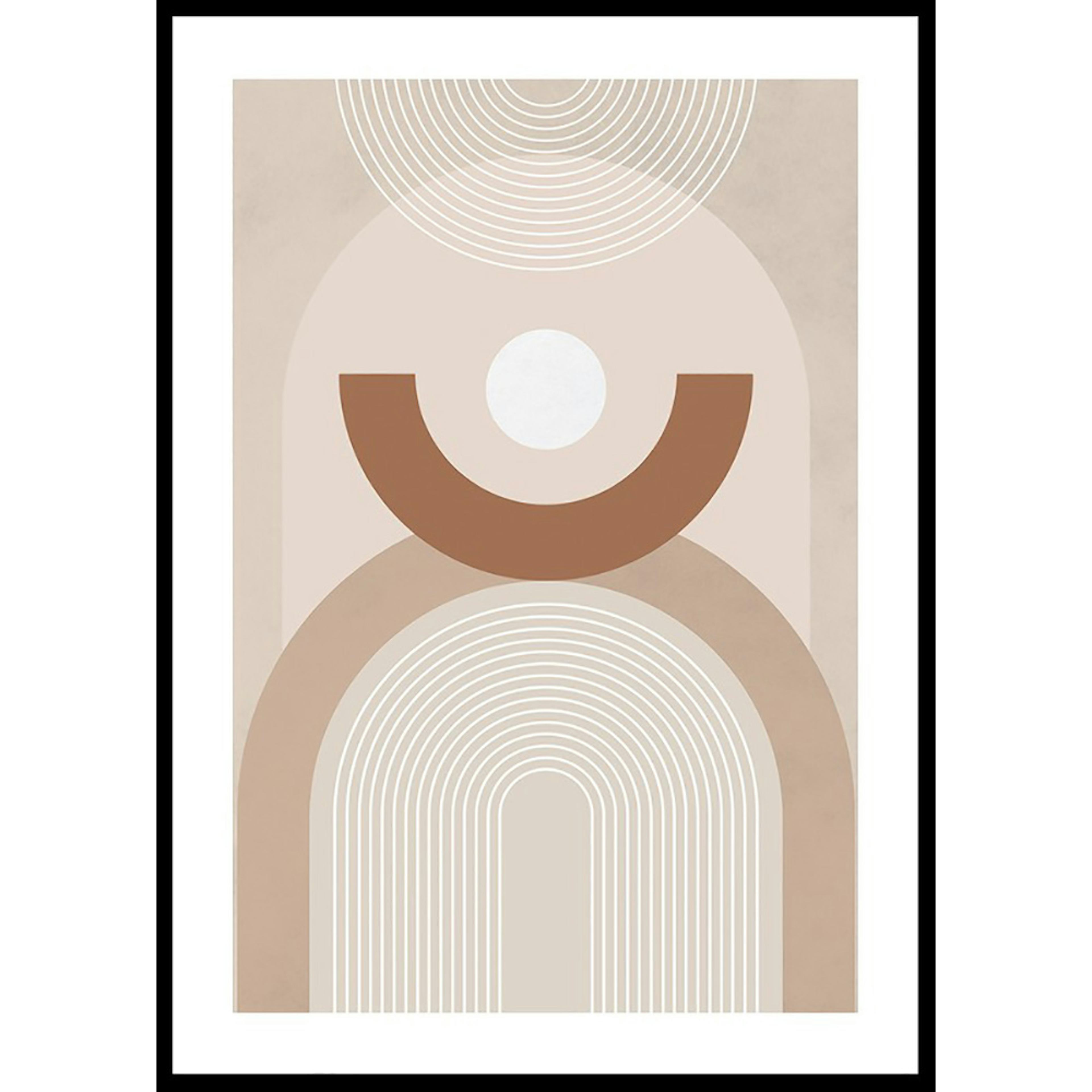 Poster Gallerix Geometric Shapes No3