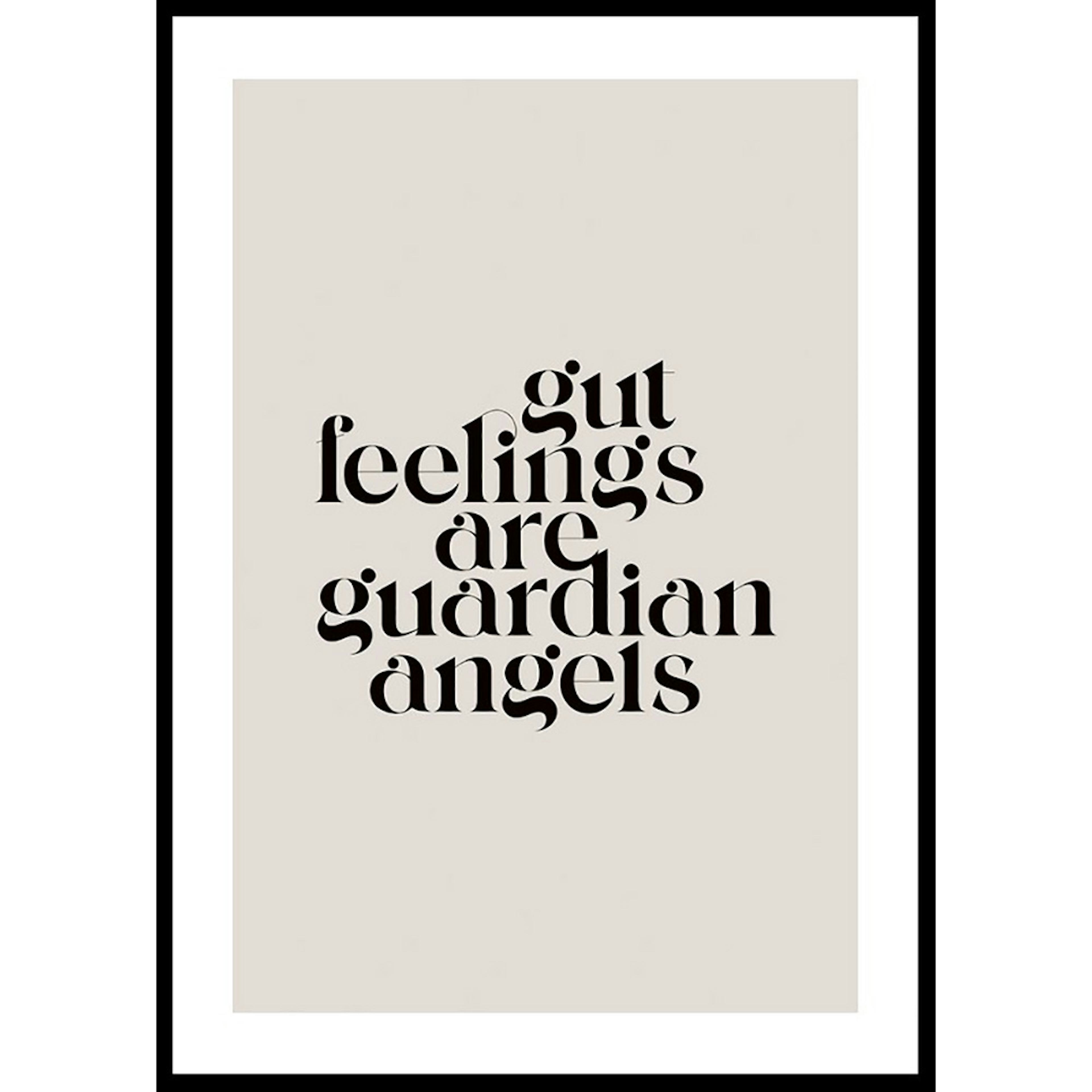 Poster Gallerix Gut Feelings