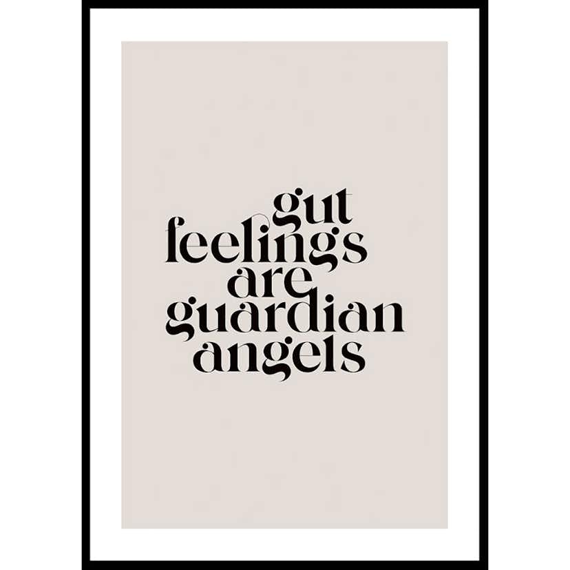 Poster Gallerix Gut Feelings