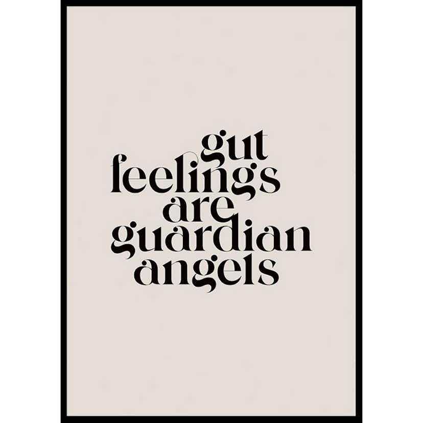 Poster Gallerix Gut Feelings