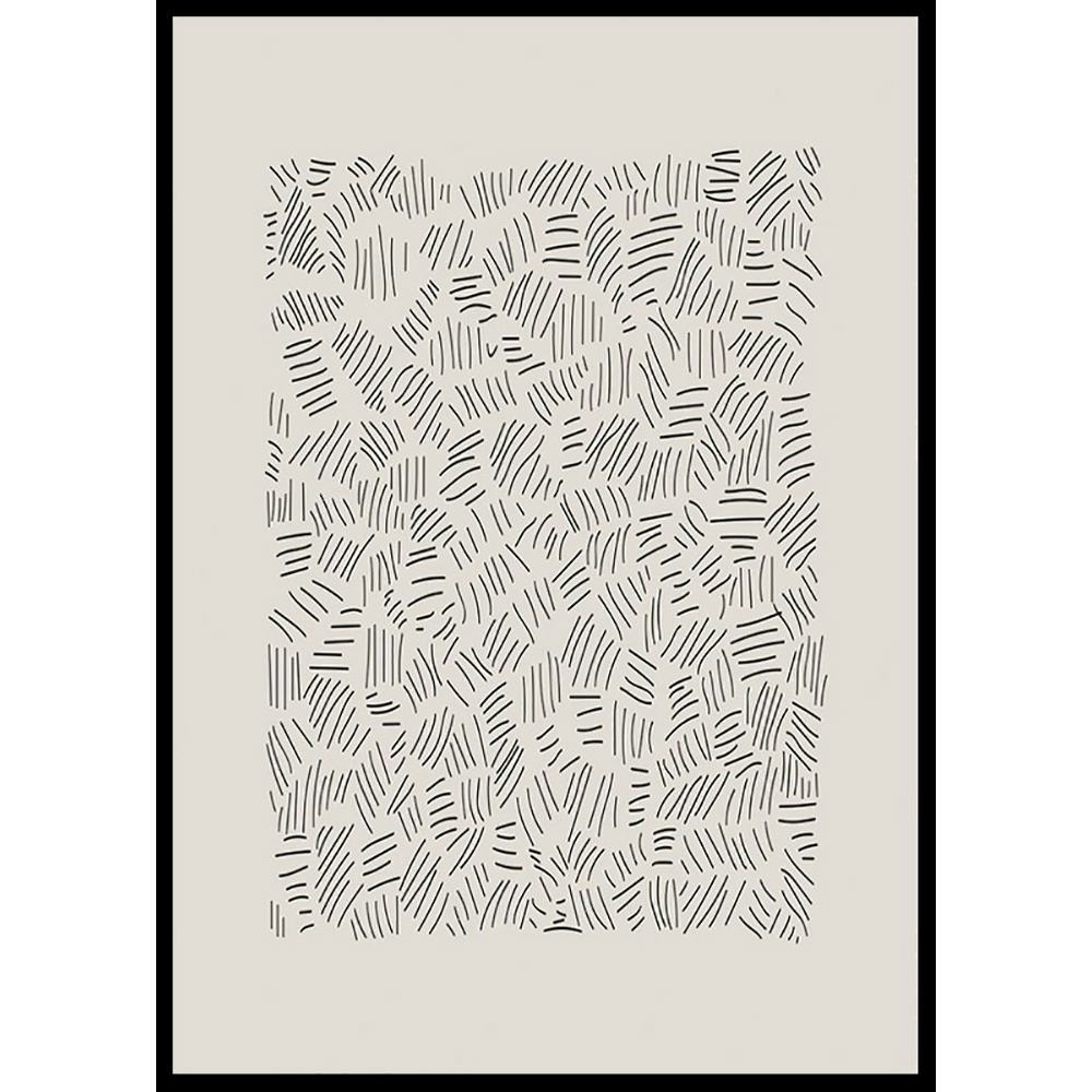 Poster Gallerix Abstract Mess Pattern