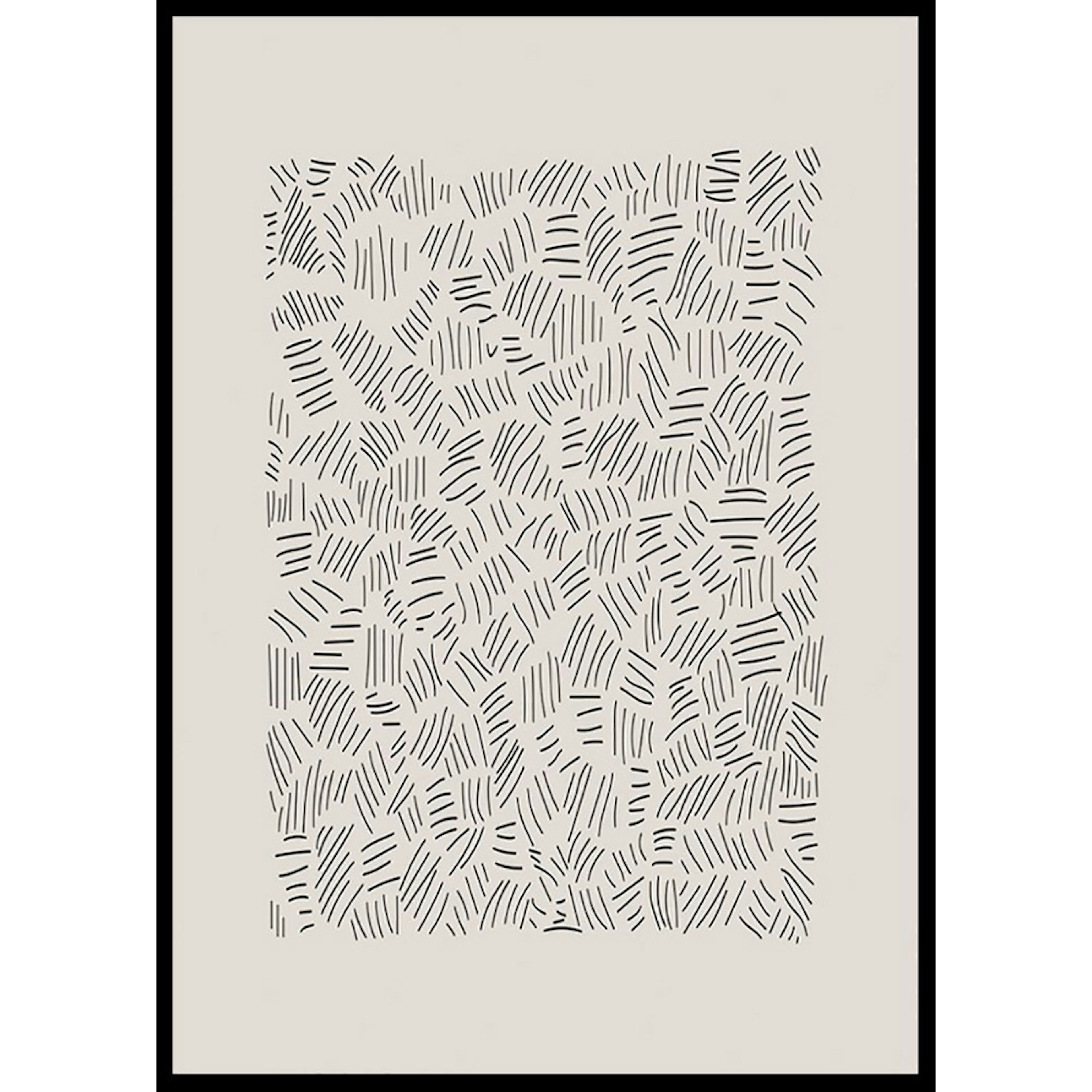 Poster Gallerix Abstract Mess Pattern