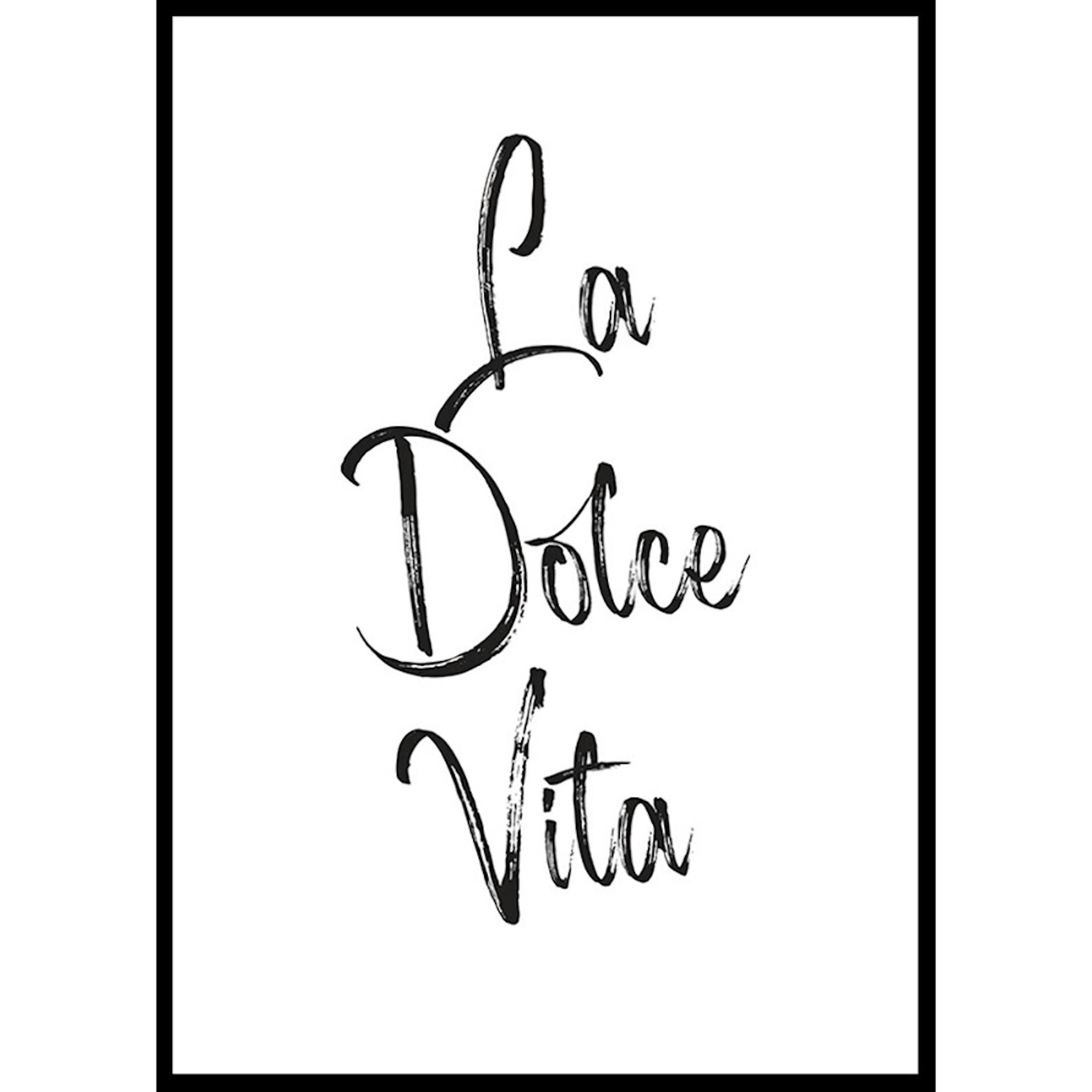 Poster Gallerix La Dolce Vita