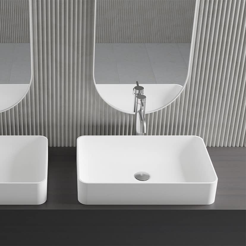 Tvättställ Scandtap Solid S2