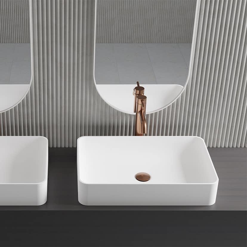 Tvättställ Scandtap Solid S2