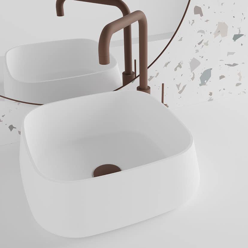 Tvättställ Scandtap Solid S3