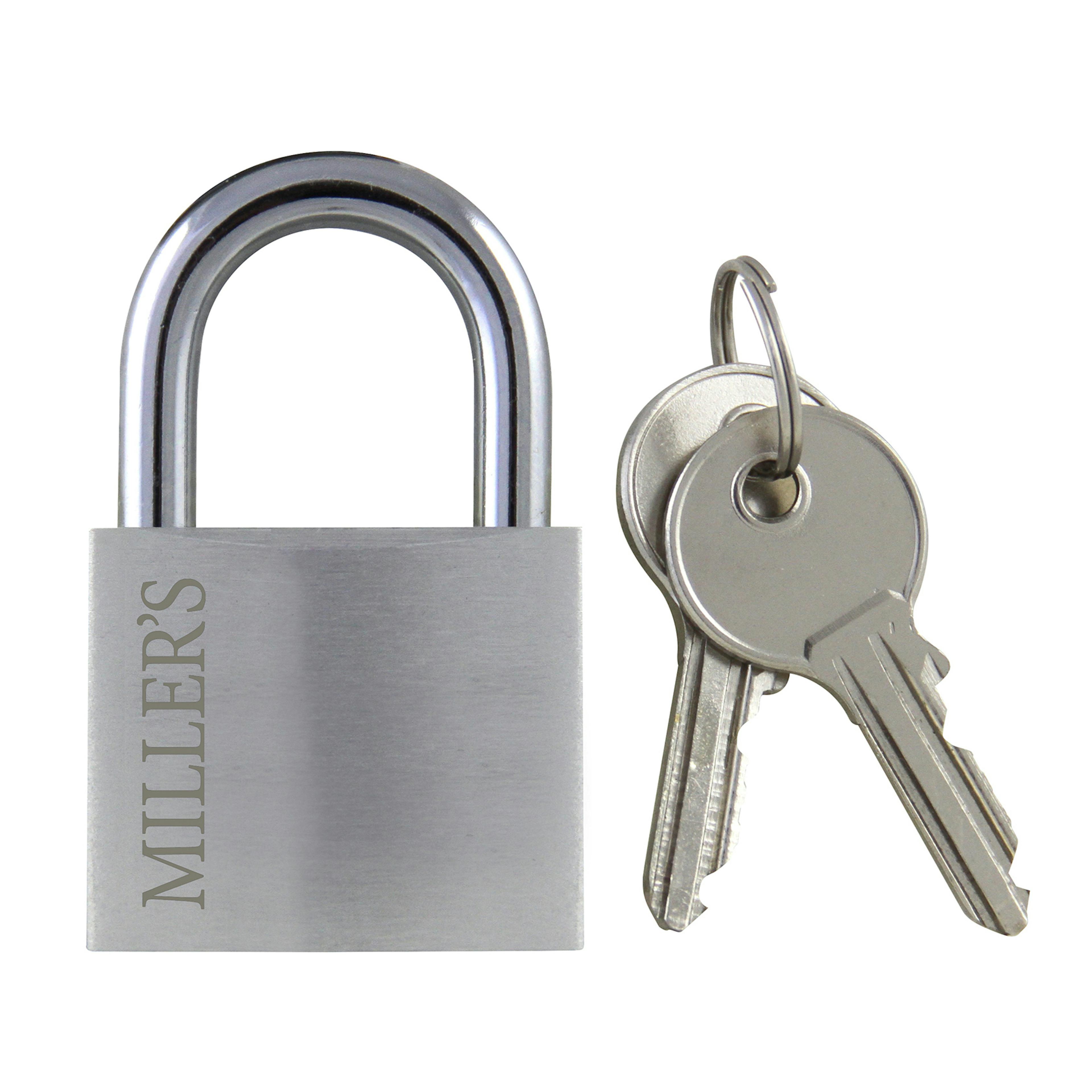 Hänglås Millers Aluminium