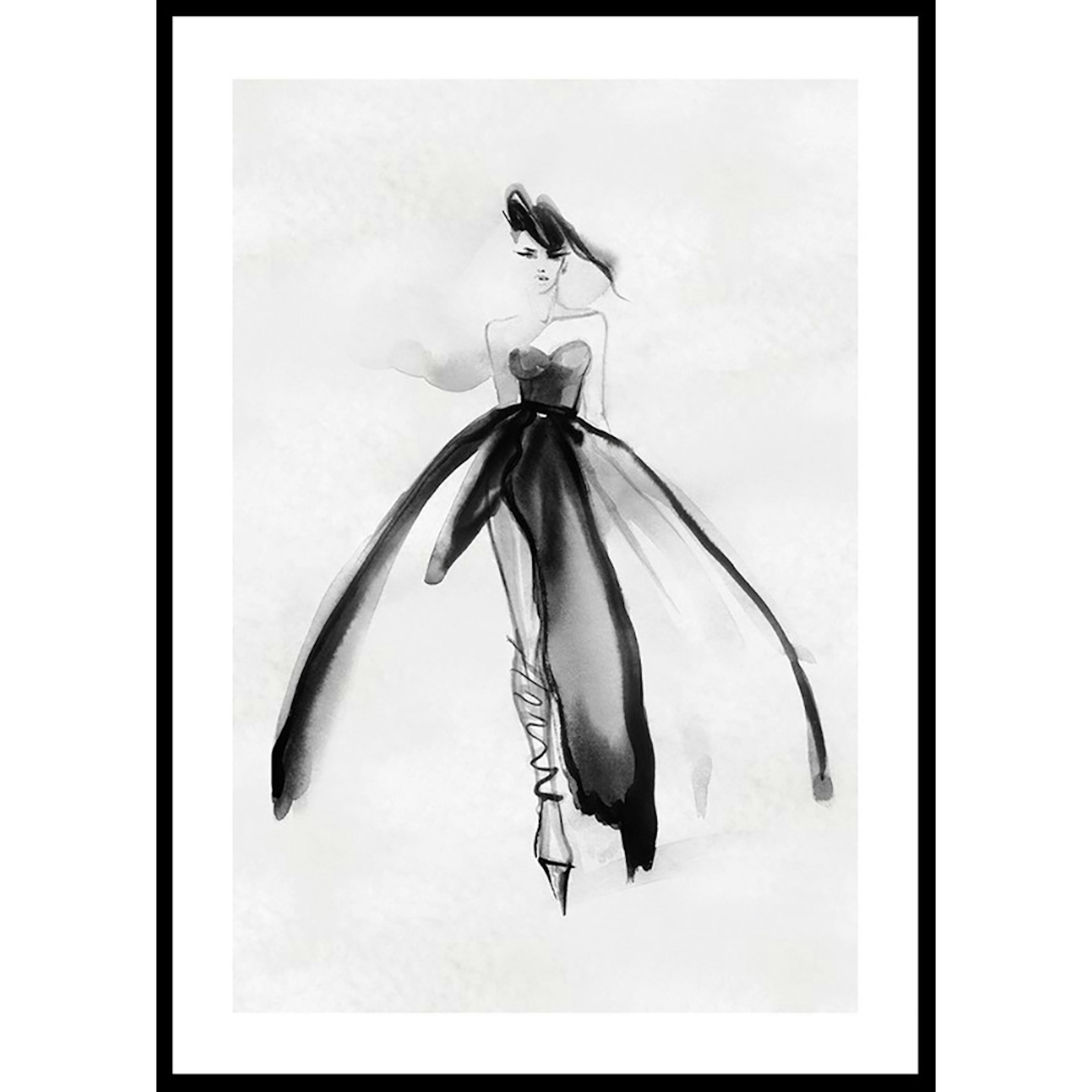 Poster Gallerix Watercolor Dress