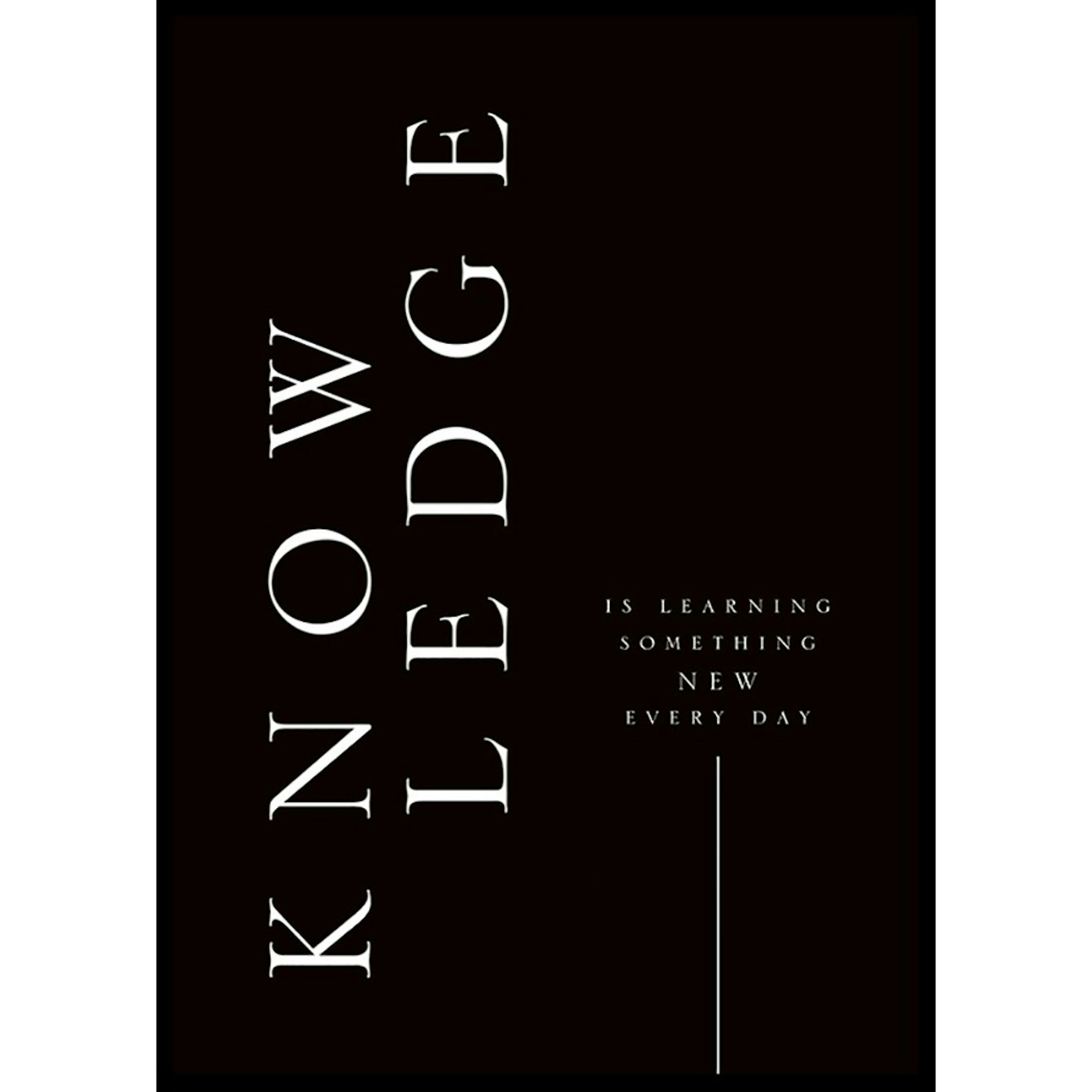 Poster Gallerix Knowledge