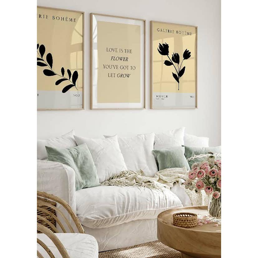 Poster Gallerix Love Is The Flower