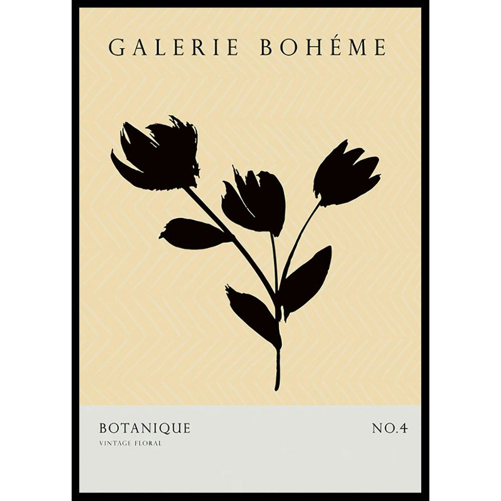 Poster Gallerix Galerie Boheme No4