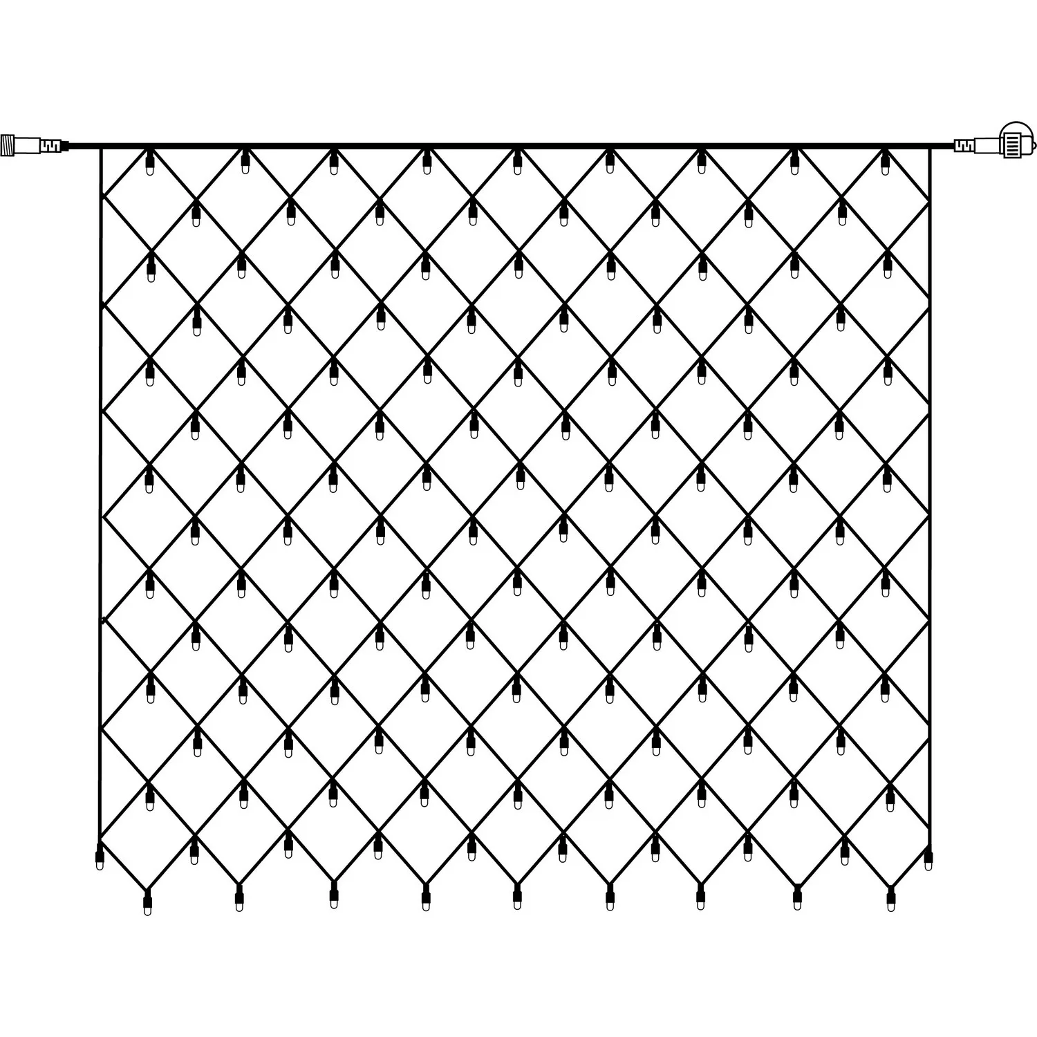 Ljusnät Star Trading Extra System LED 192L