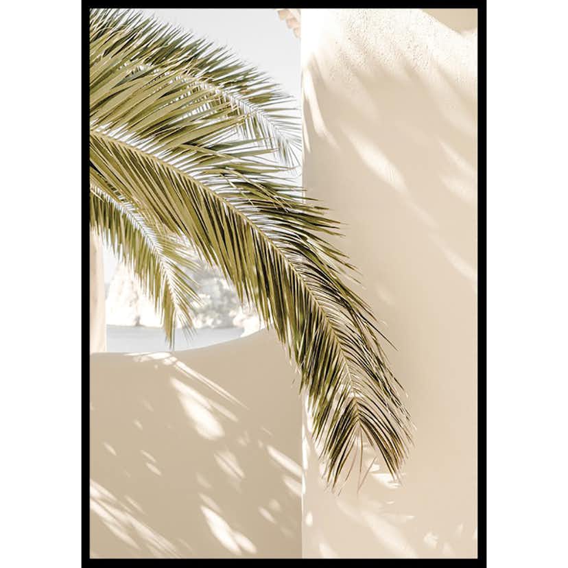 Poster Gallerix Mediterranean Palm Leaves