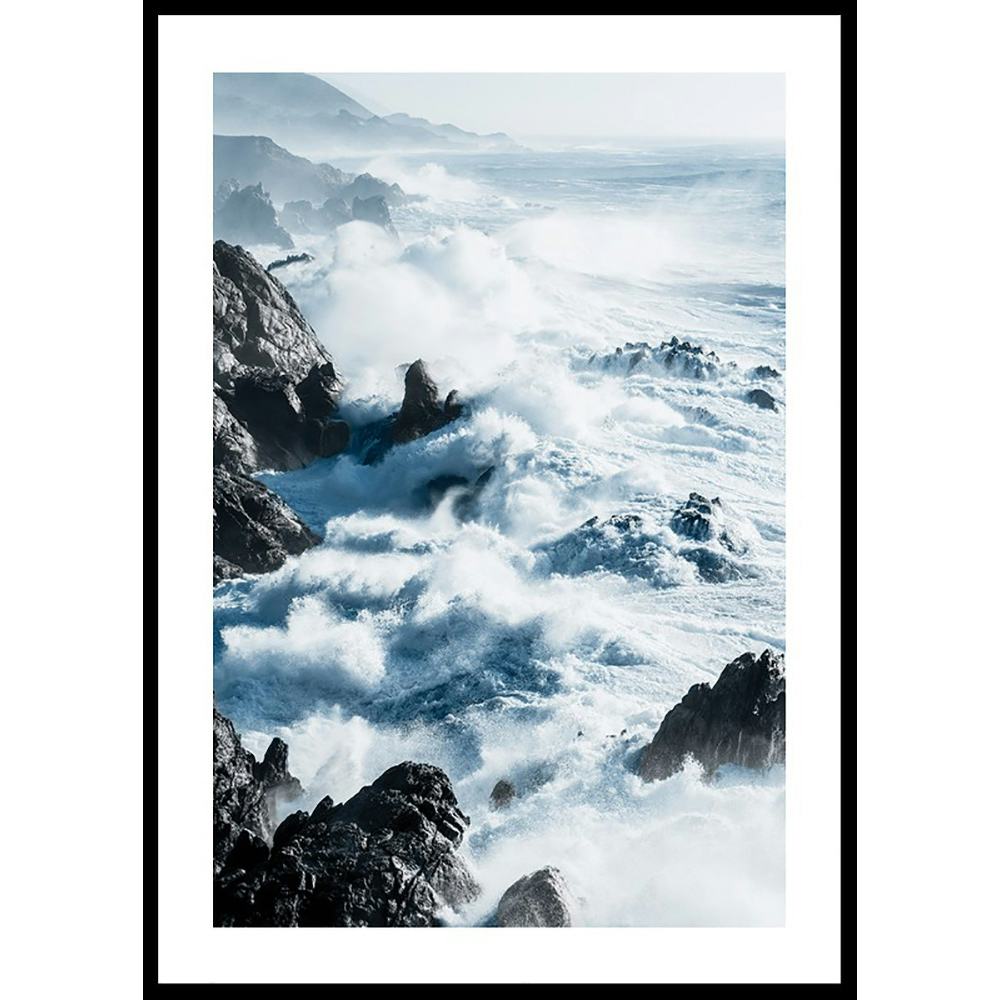 Poster Gallerix Pacific Ocean Coastline