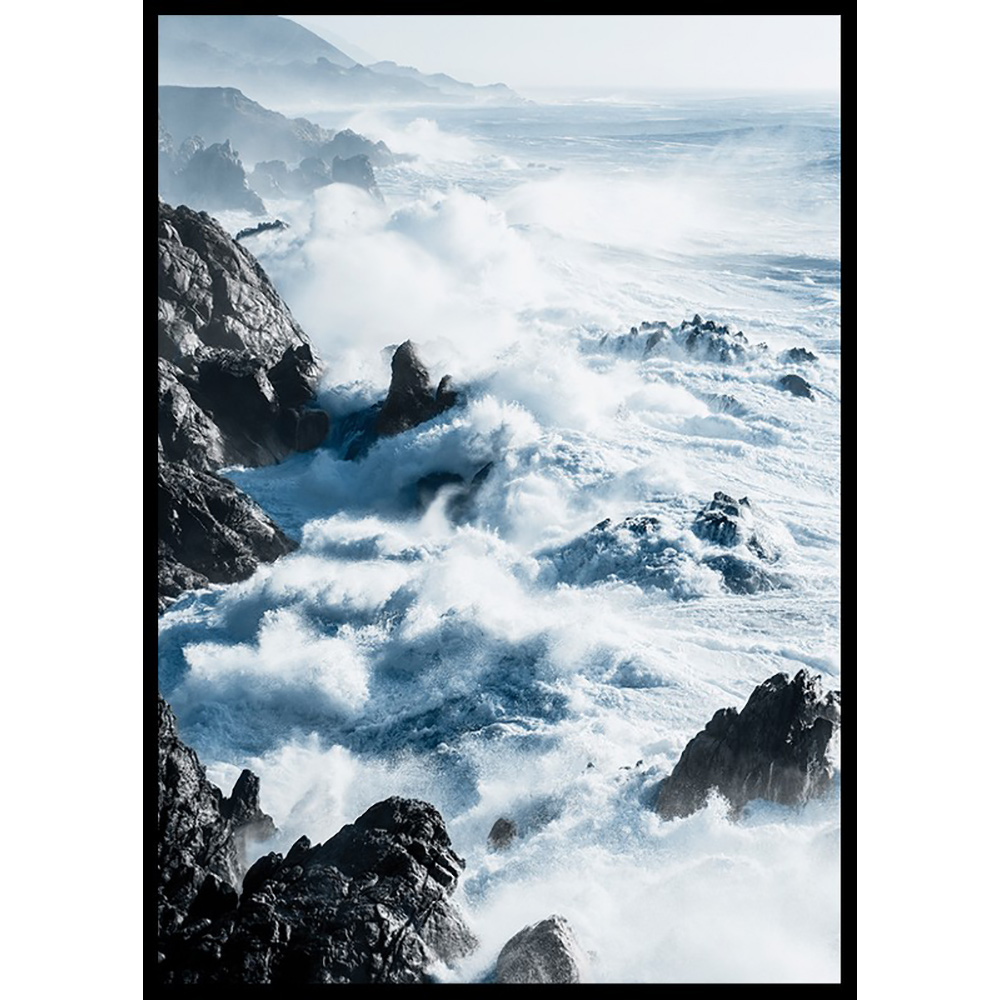 Poster Gallerix Pacific Ocean Coastline