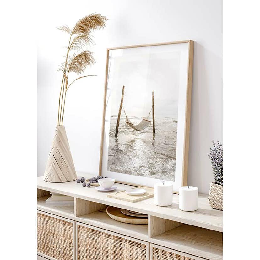 Poster Gallerix Tropical Beach Hammock