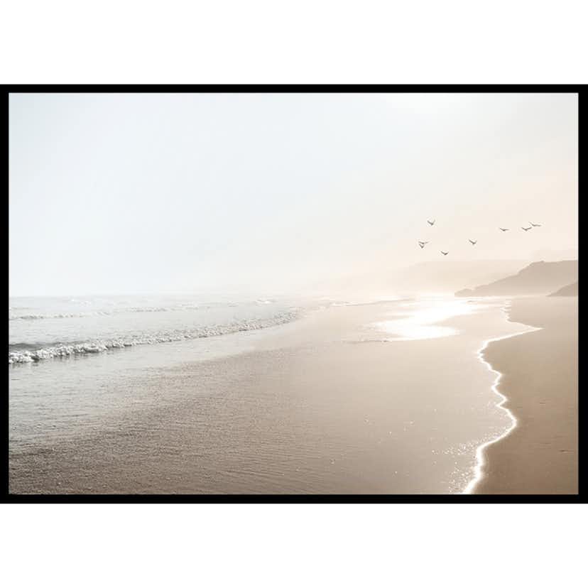 Poster Gallerix Surfer Beach Praia do Lagido