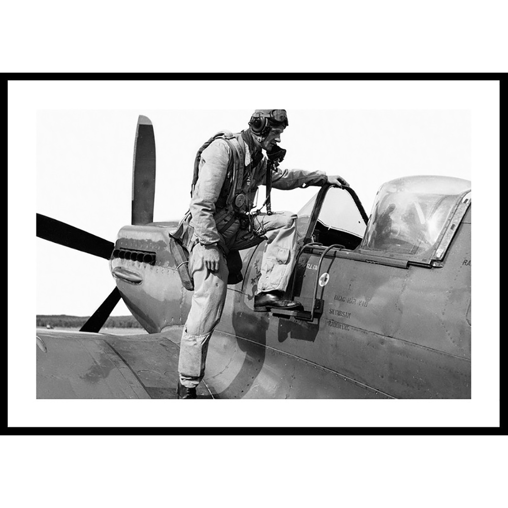 Poster Gallerix Spitfire Pilot