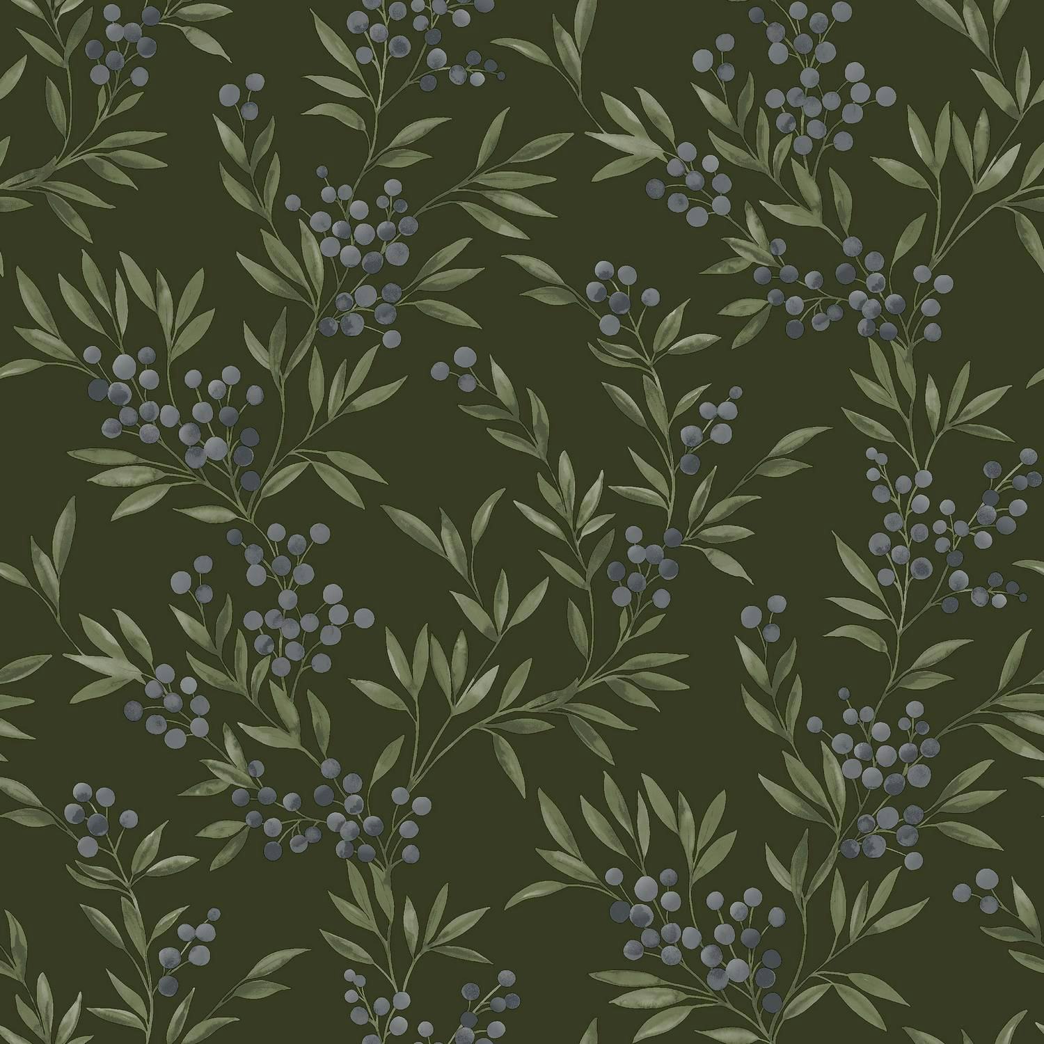 Tapet Boråstapeter Forest Berries 4715