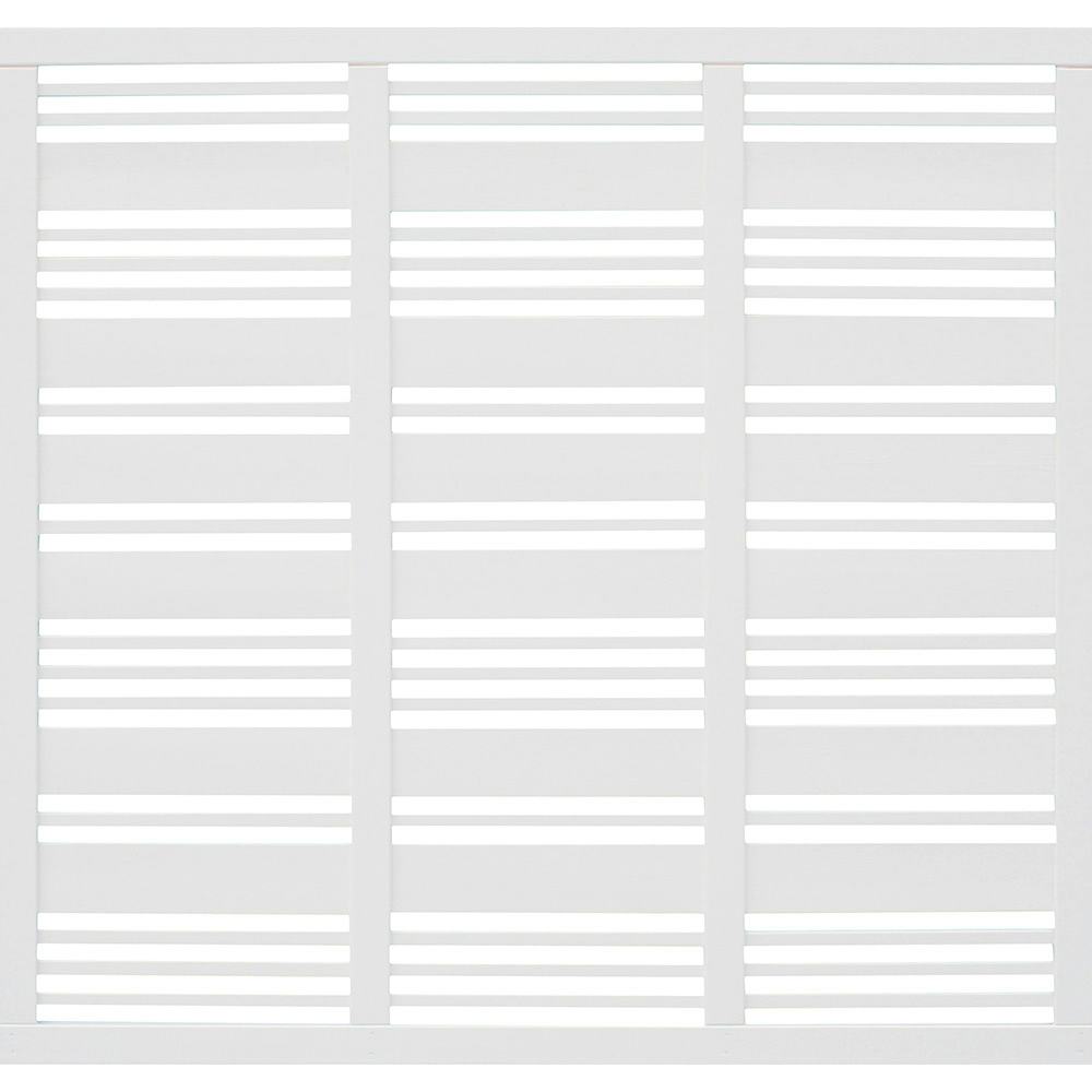 Skärm Jabo Modern 180x170 cm Vit