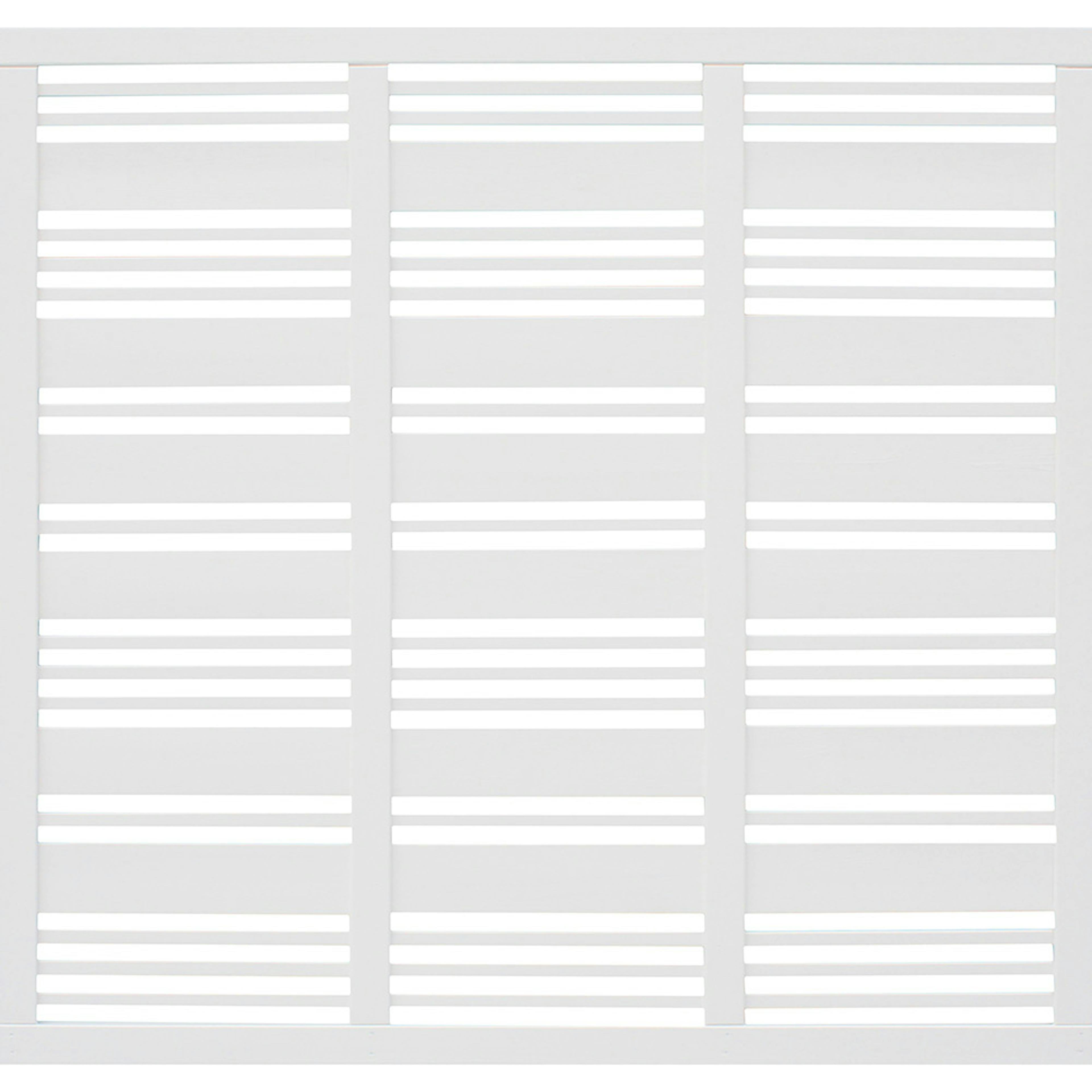 Skärm Jabo Modern 180x170 cm Vit