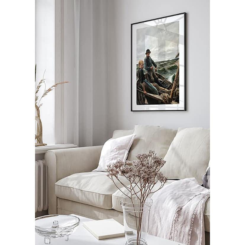 Poster Gallerix At Sea By Albert Edelfelt