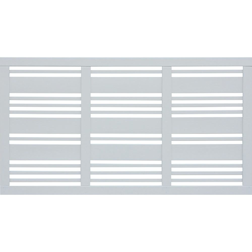 Skärm Jabo Modern 5 90x170 cm Vit