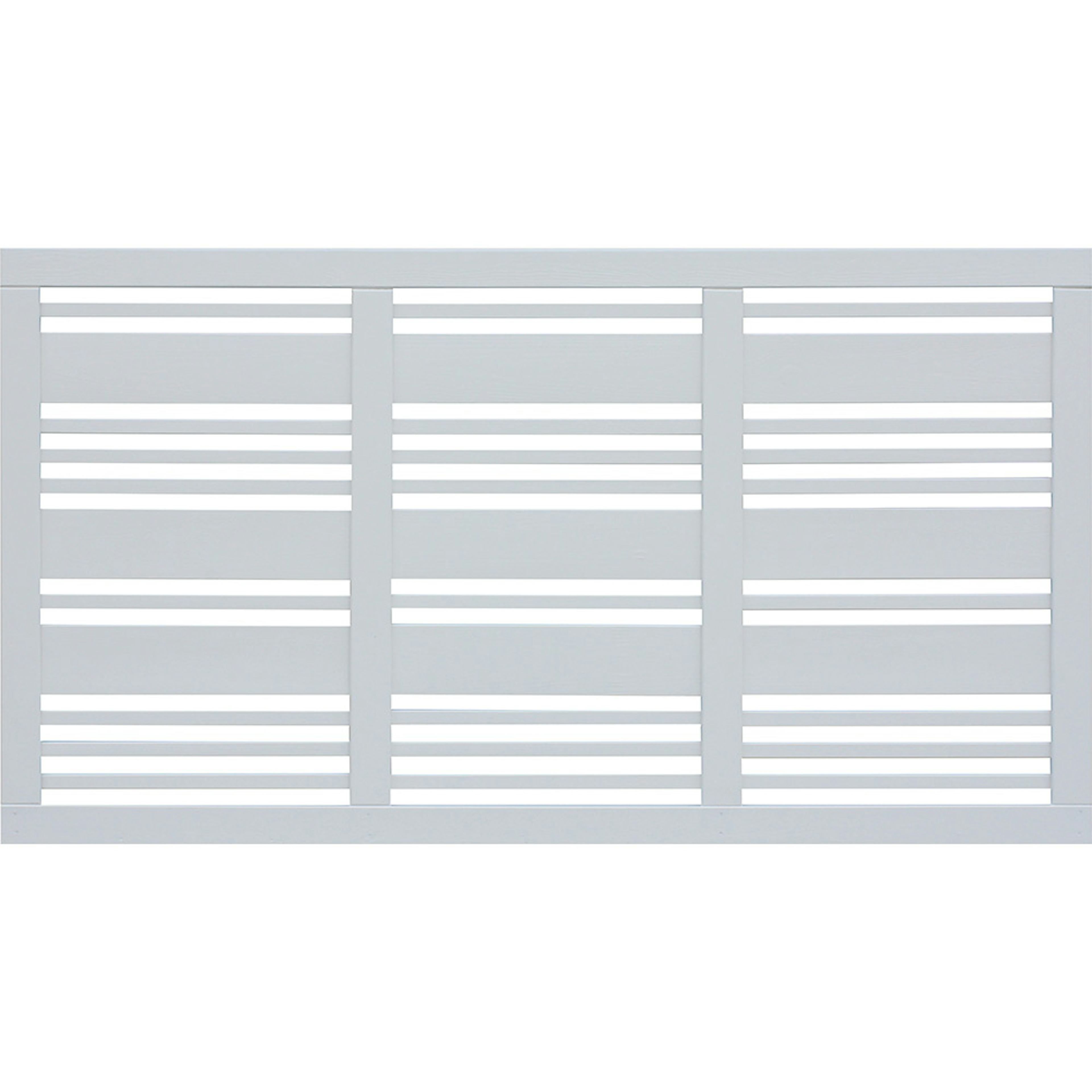 Skärm Jabo Modern 5 90x170 cm Vit