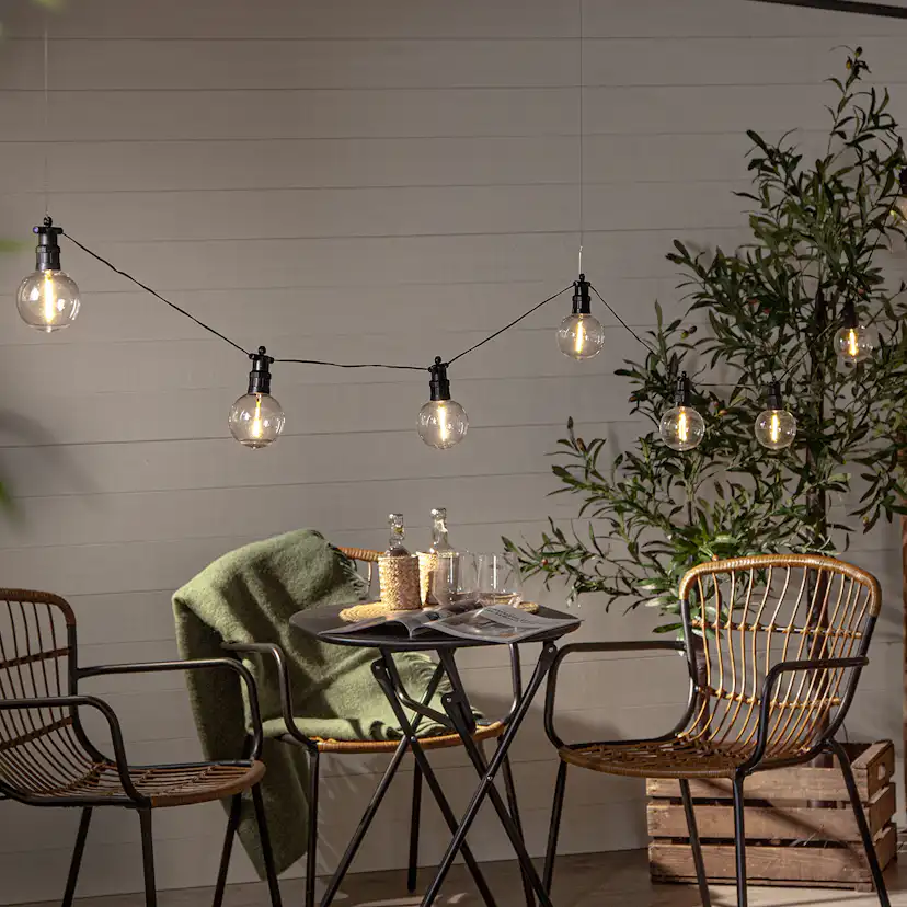 Ljusslinga Star Trading Circus Nevada 10st LED-Lampor