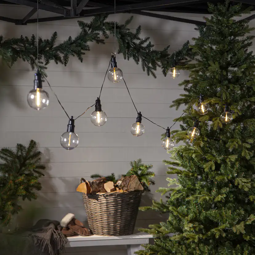 Ljusslinga Star Trading Circus Nevada 10st LED-Lampor