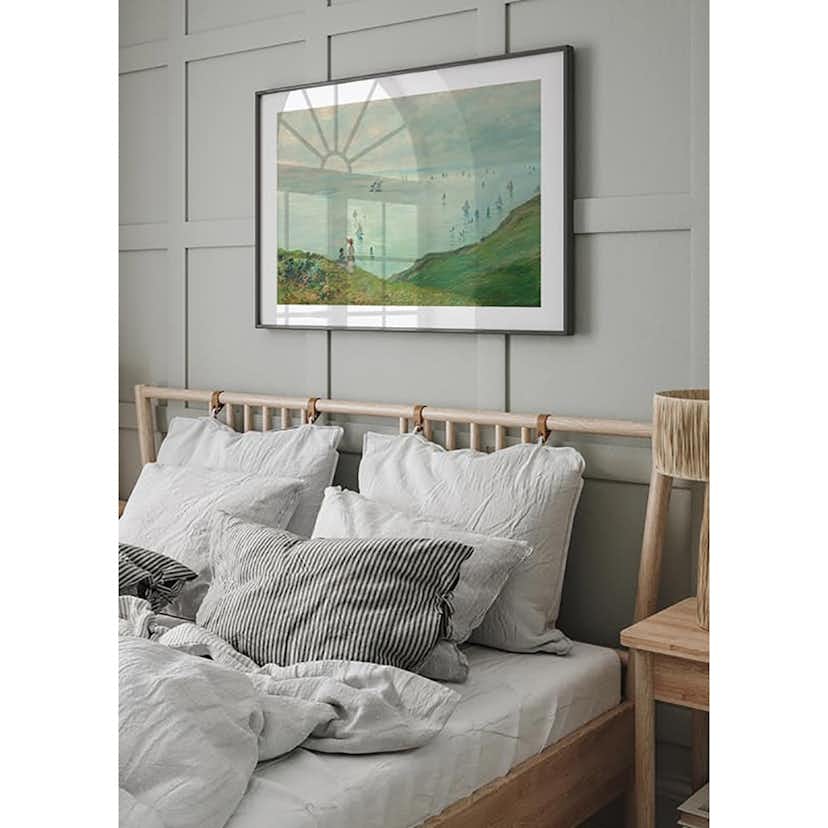 Poster Gallerix Cliffs at Pourville By Claude Monet