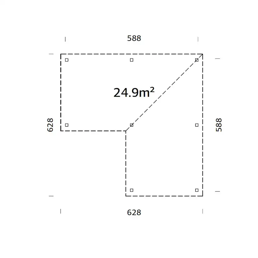 Uterum Palmako Lenna 24,9 m2